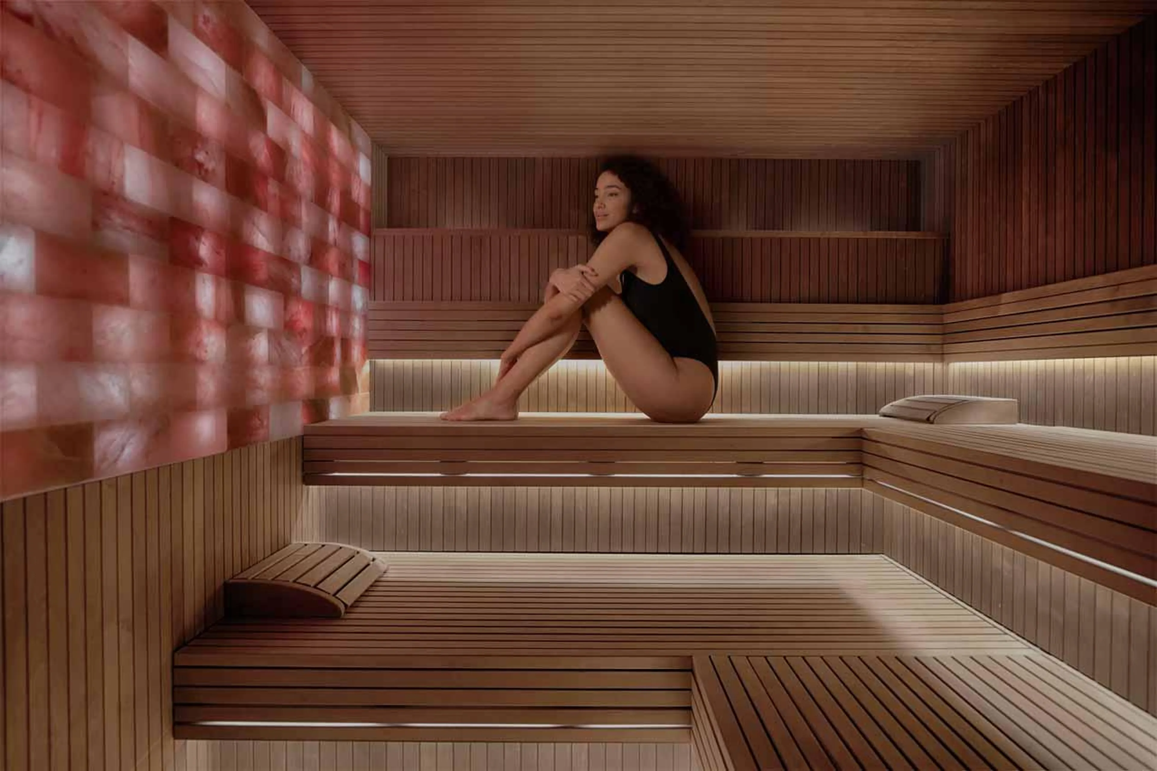 Bio salt sauna at Six Senses Crans Montana