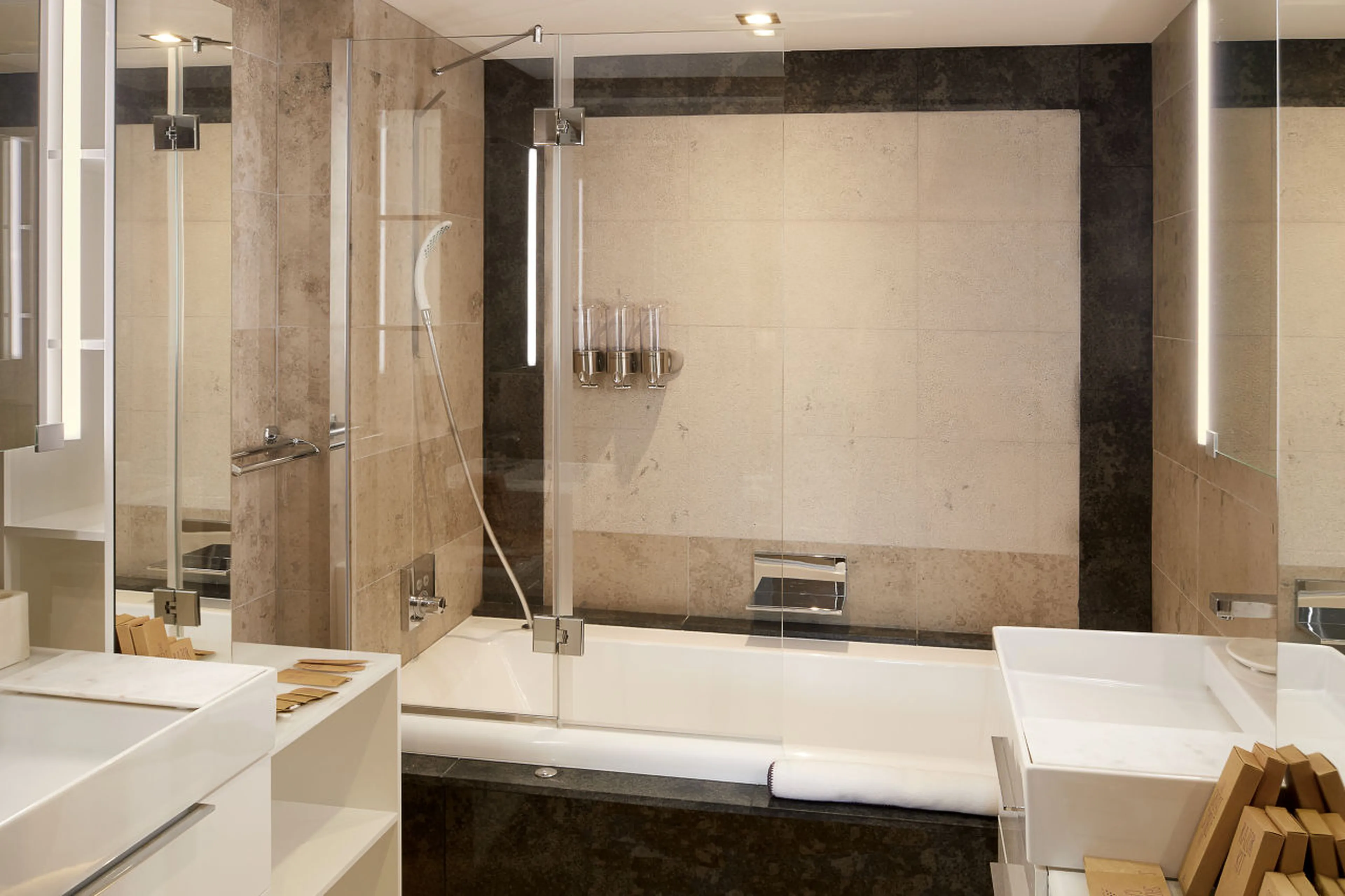 Bathroom at Apartment Six Senses 4 in Courchevel 1850