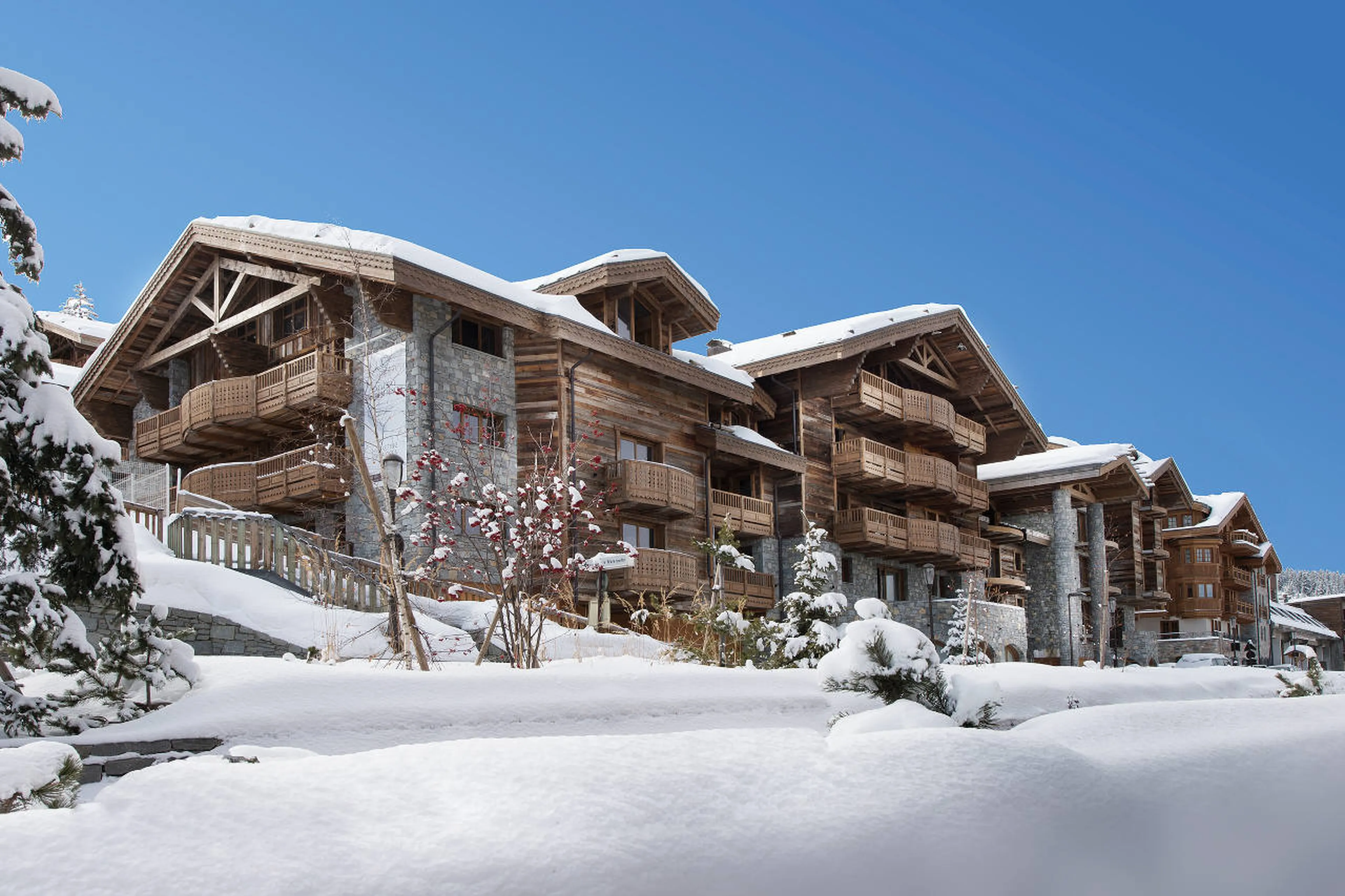 Exterior of Six Senses Residences in Courchevel 1850