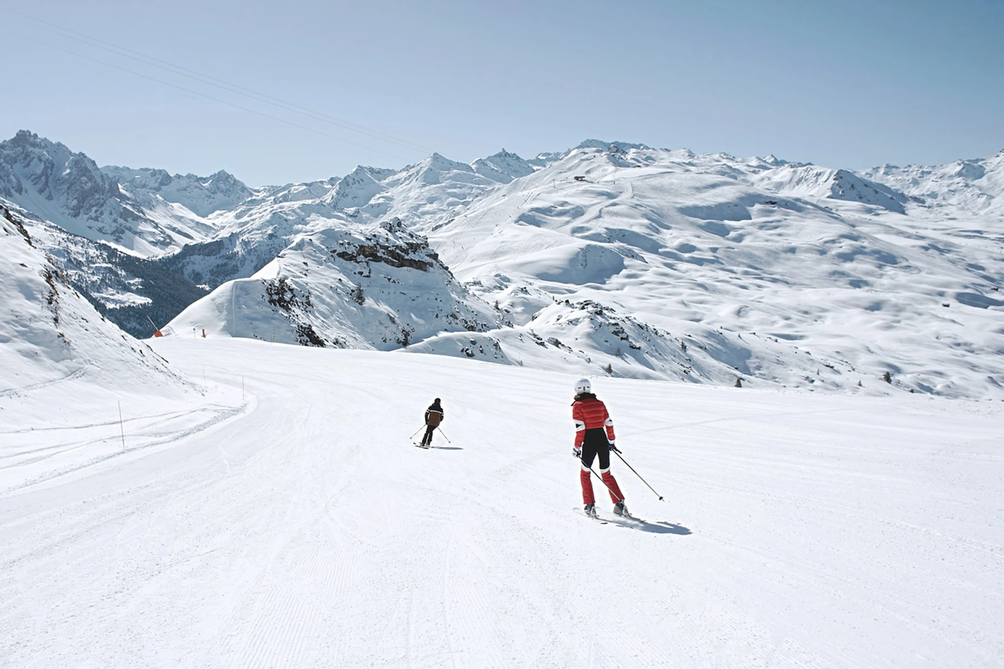 Skiing in St Martin de Belleville