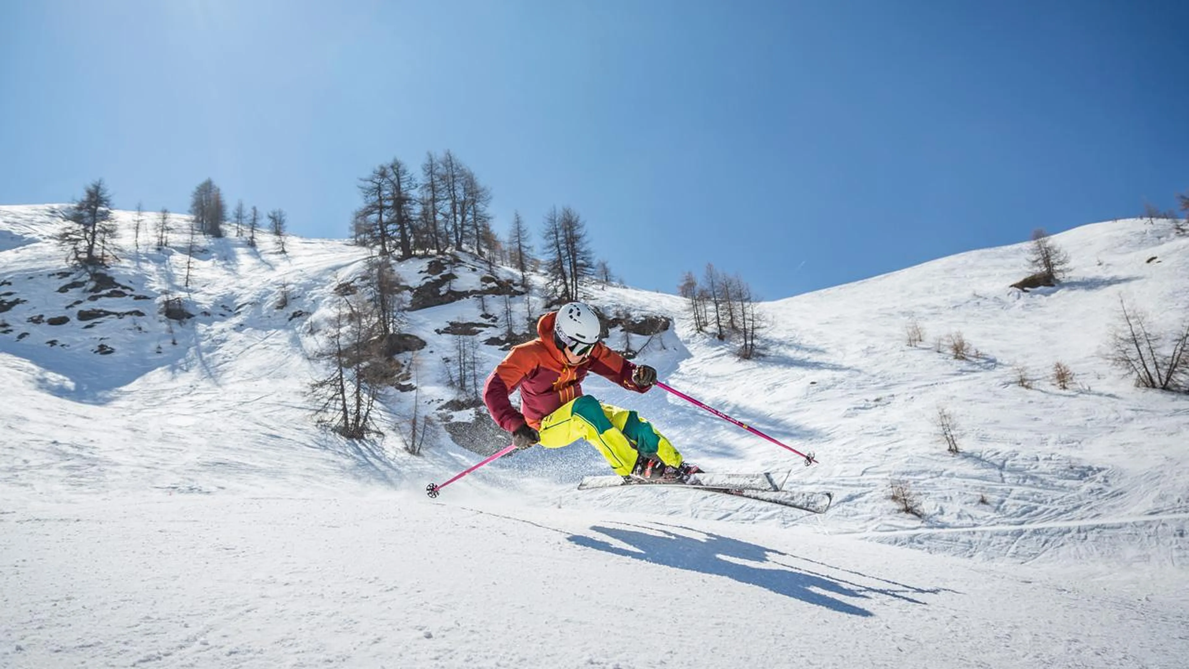 Skiing in Via Lattea