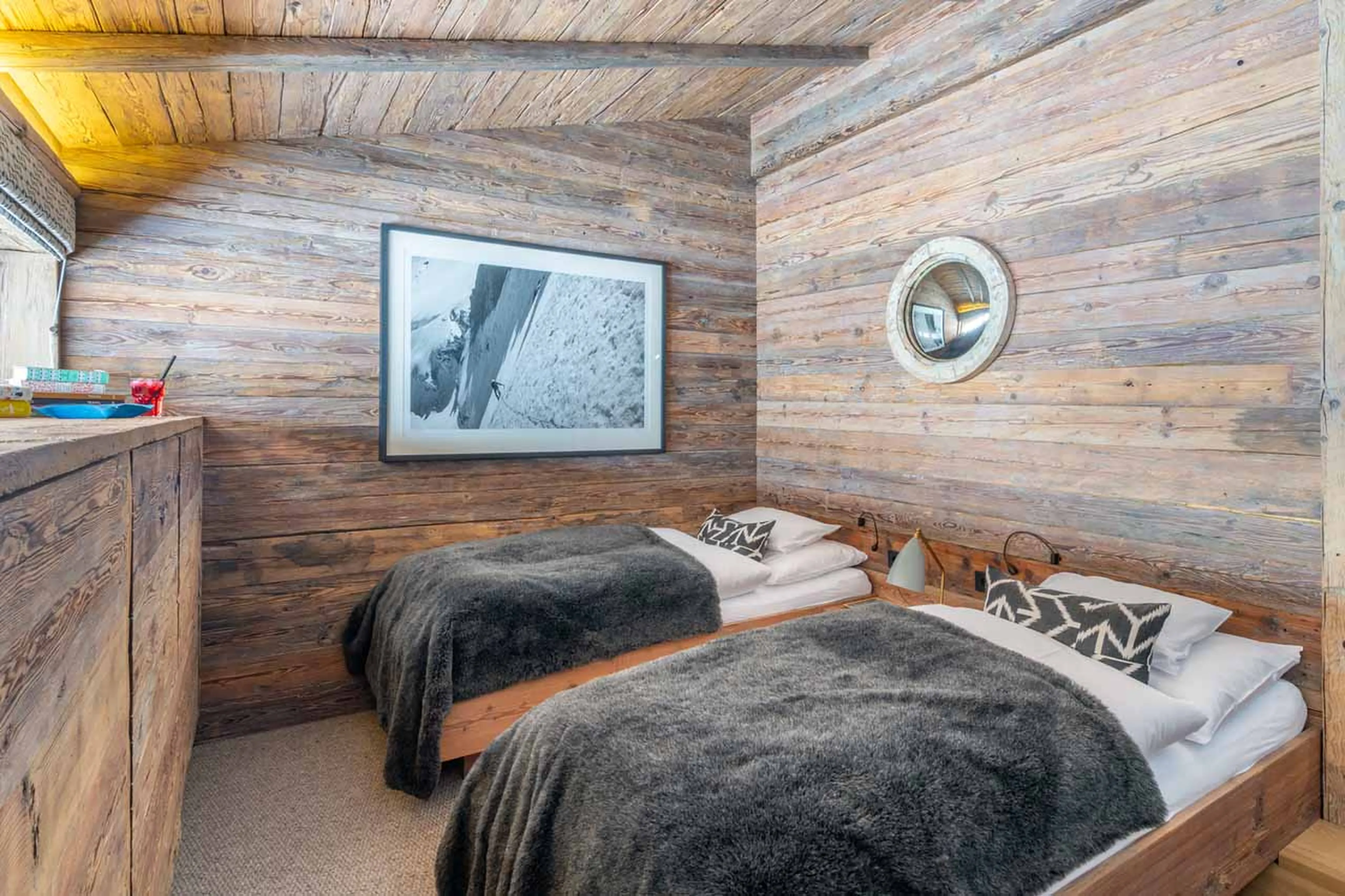 Bedroom three at Skyfall Penthouse in St Christoph