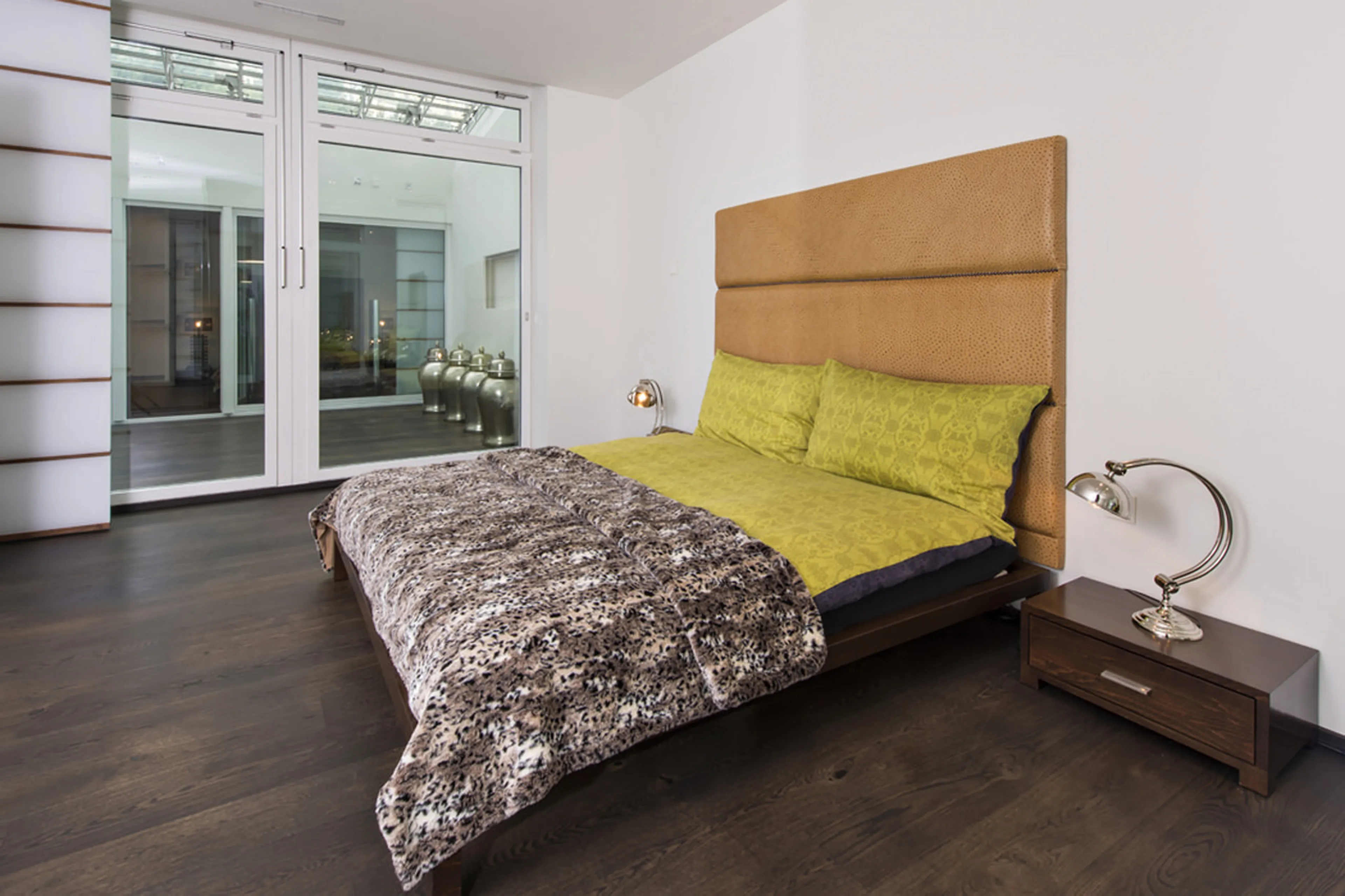 Bedroom three double at Apartment Snow Garden in St Moritz