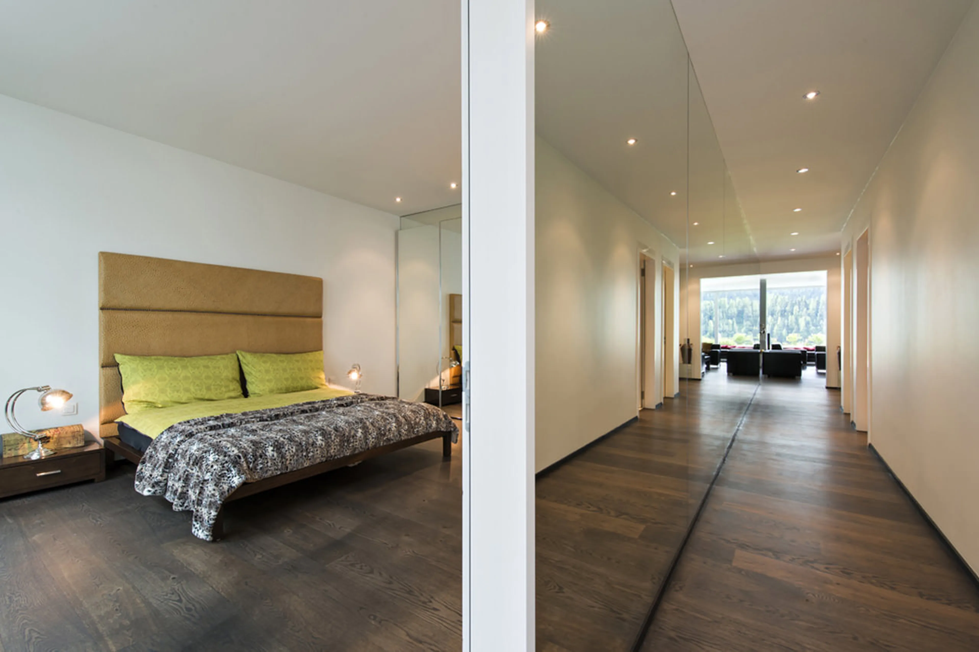 Bedroom three at Apartment Snow Garden in St Moritz