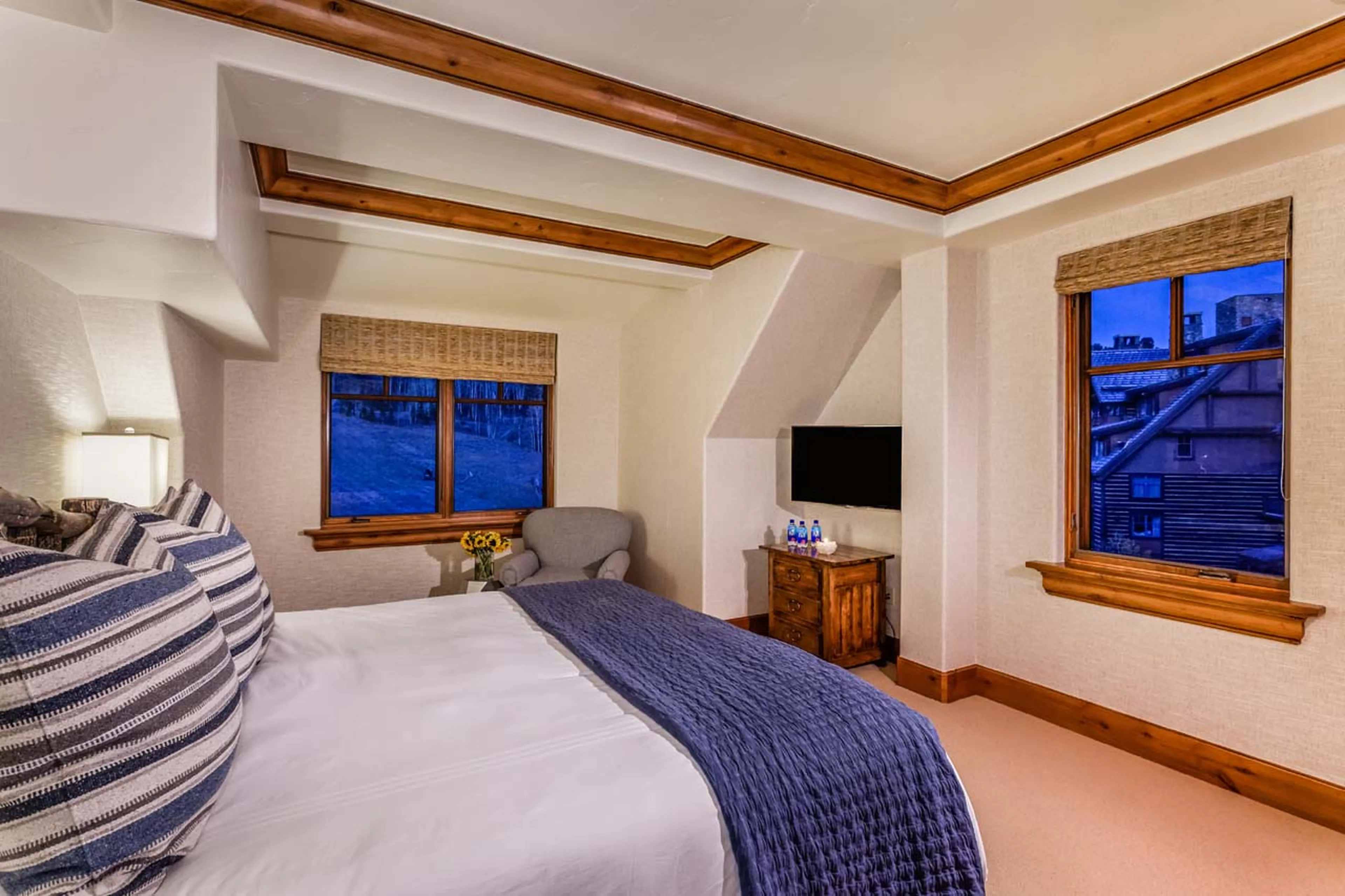 Bedroom two at Snowflake Penthouse in Beaver Creek