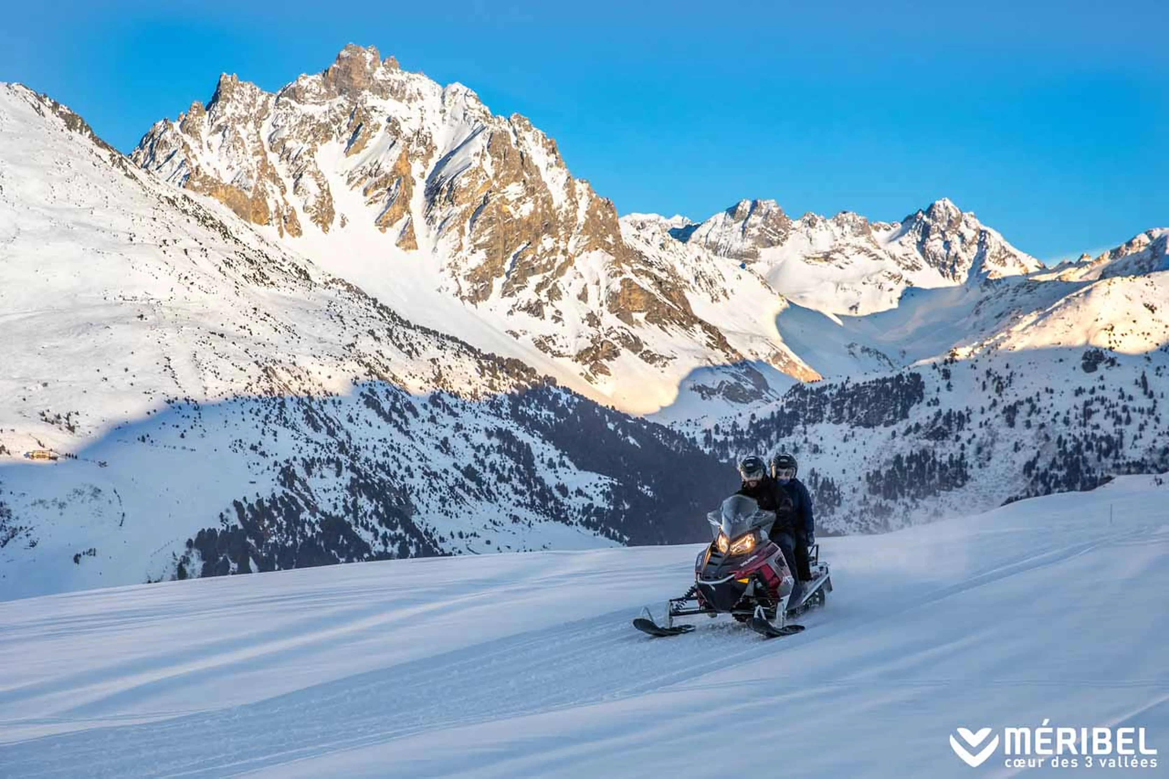 Snowmobiling in Meribel