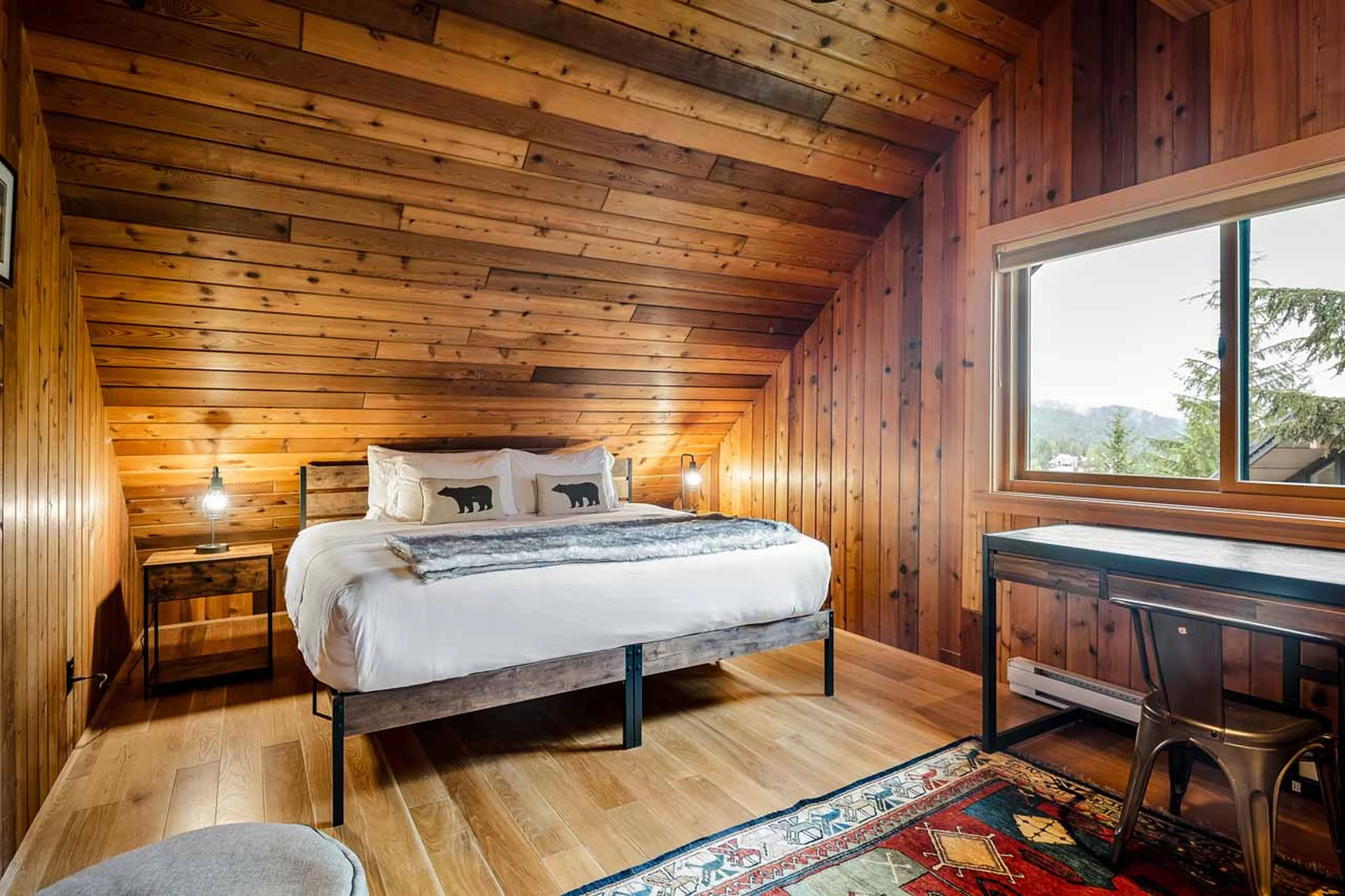 Bedroom 3 at Snowridge Chalet 7 in Whistler