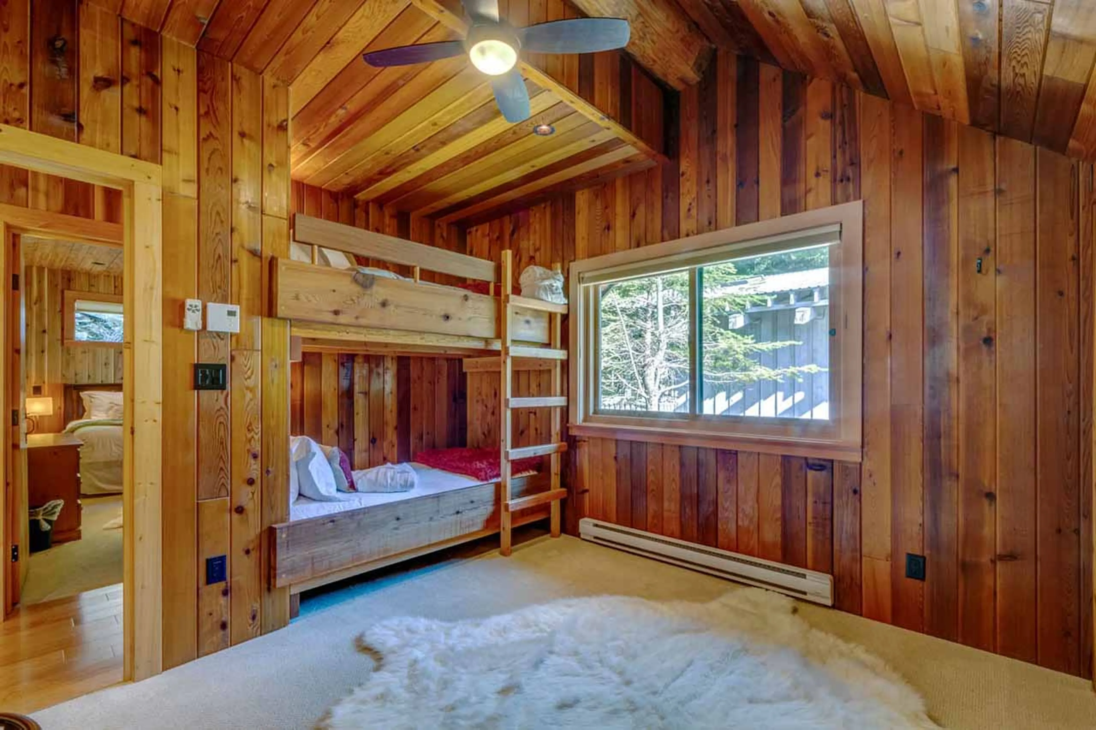 Bedroom 4 at Snowridge Chalet 7 in Whistler