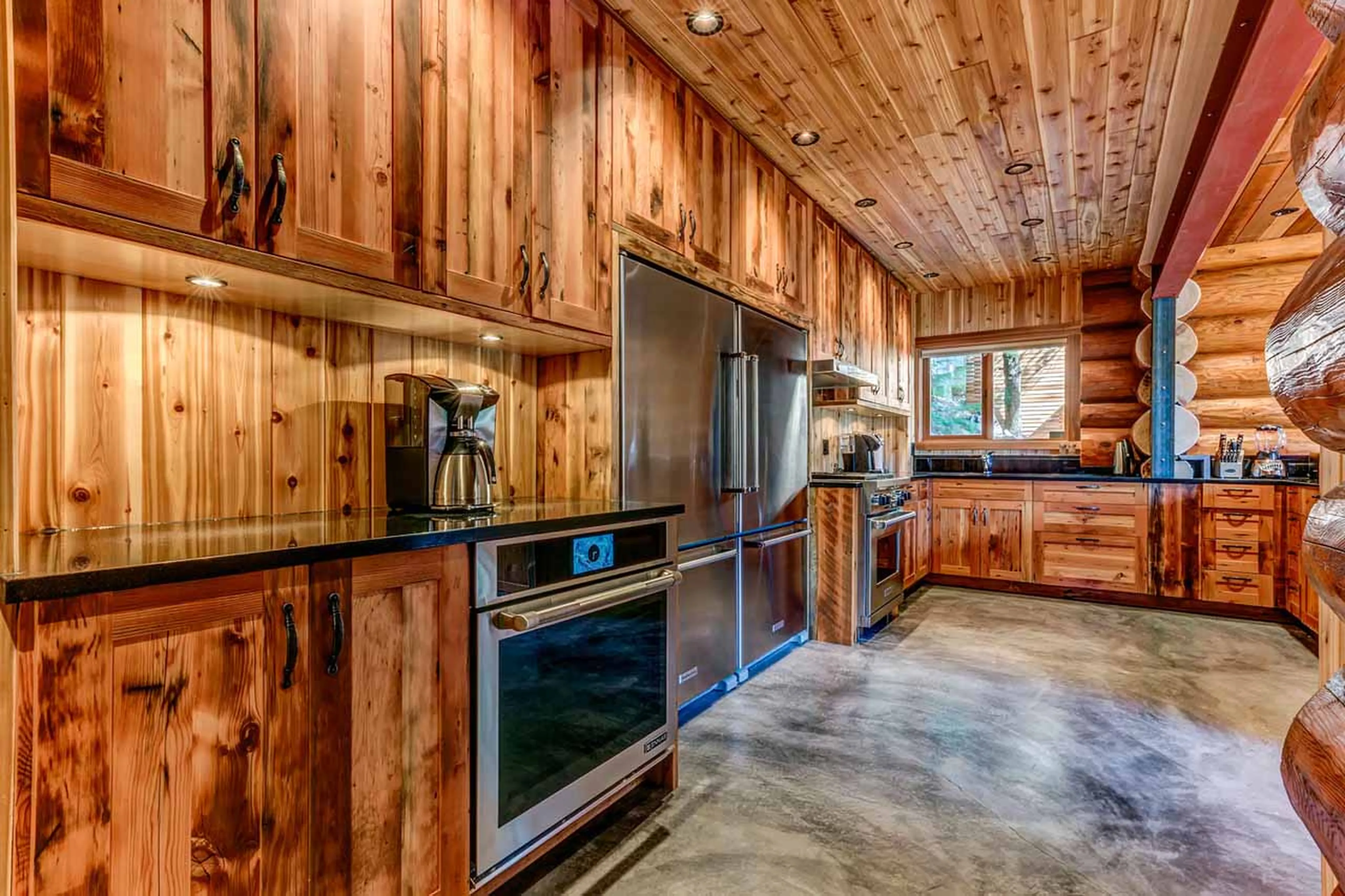 Kitchen at Snowridge Chalet 7 in Whistler