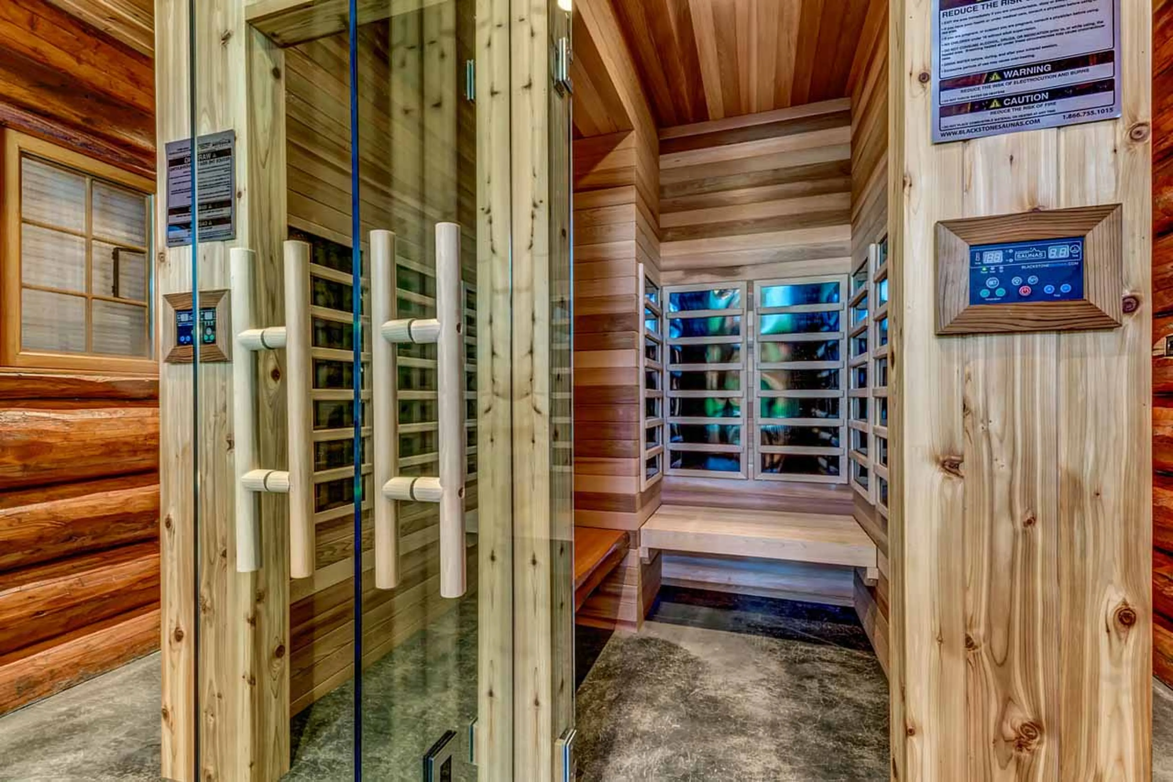 Sauna at Snowridge Chalet 7 in Whistler
