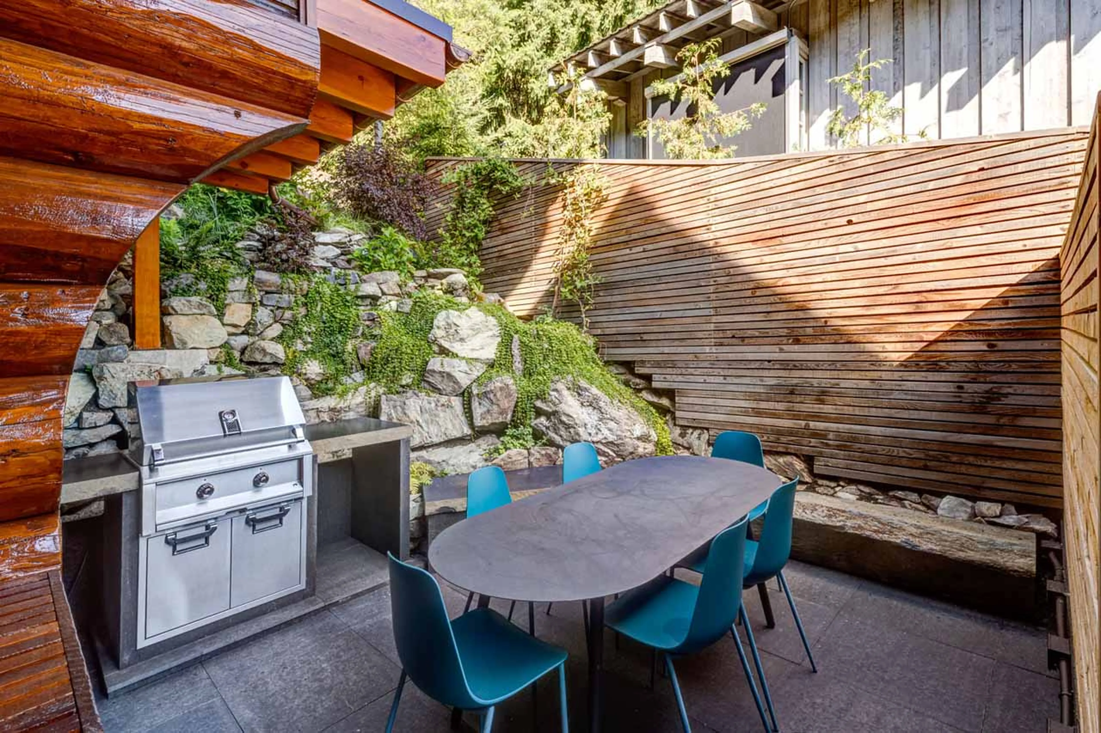 Terrace at Snowridge Chalet 7 in Whistler