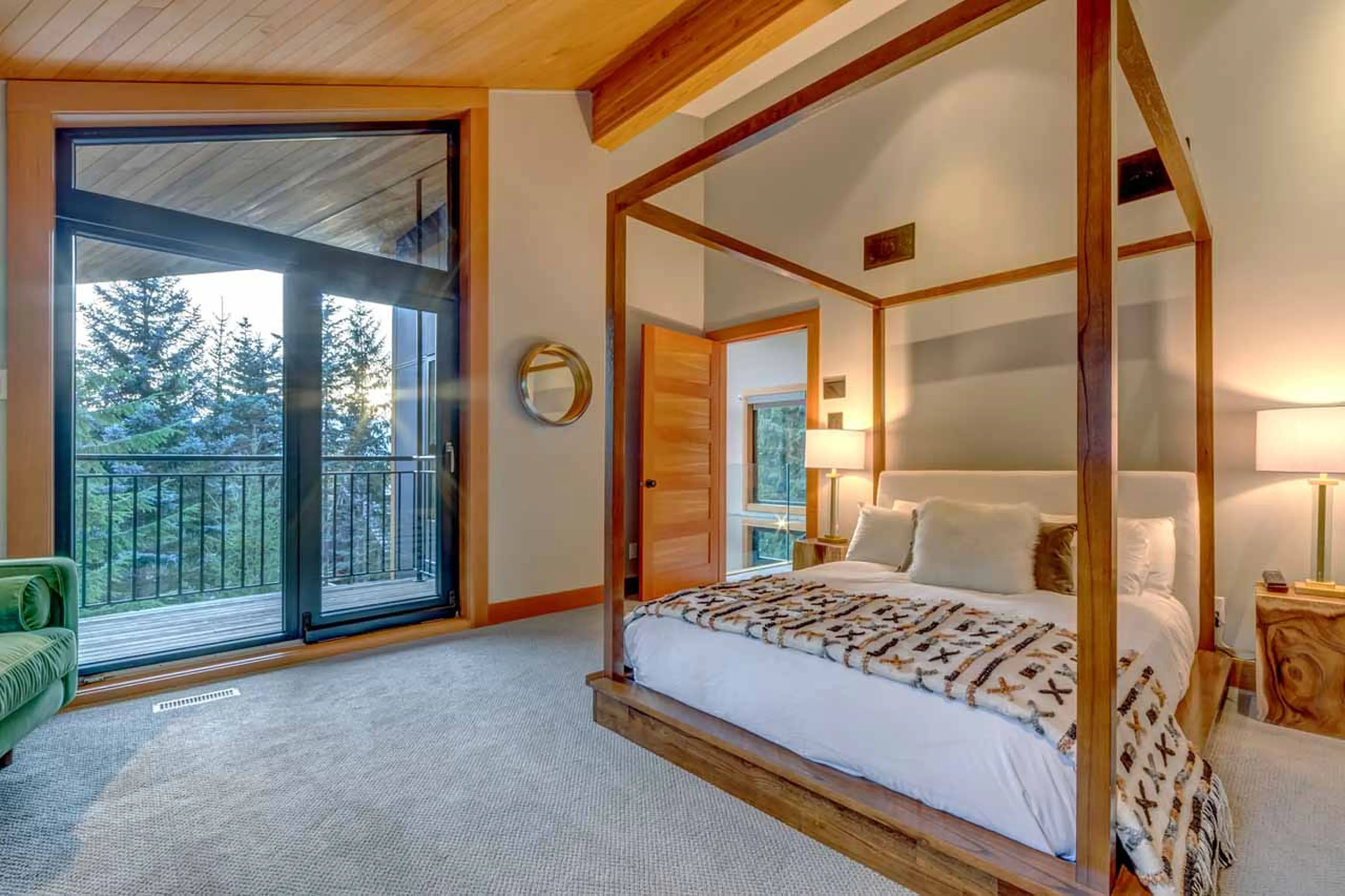 Bedroom 1 at Snowridge Views in Whistler