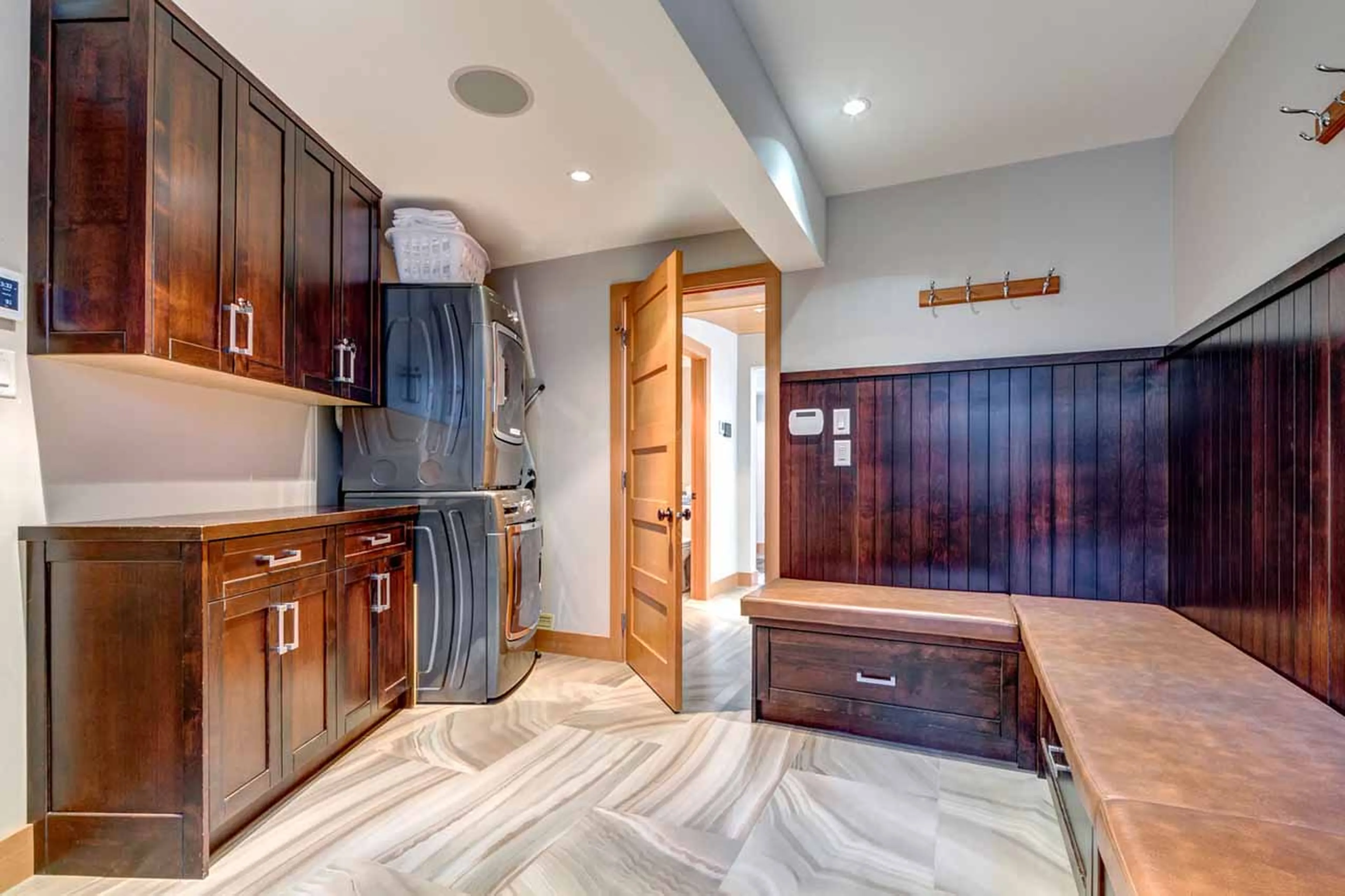 Ski room at Snowridge Views in Whistler