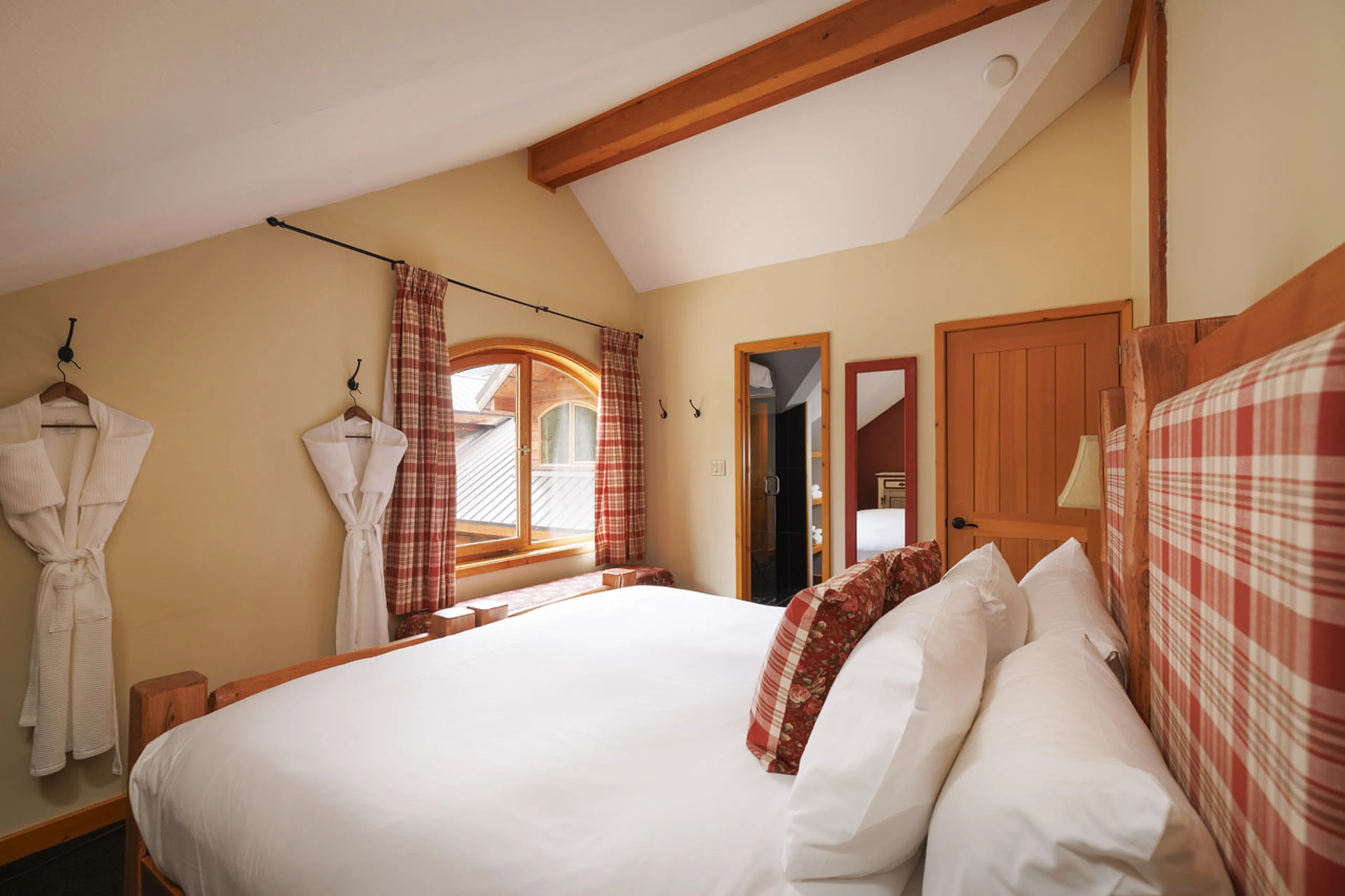 Bedroom eight at Spirit Bear Lodge in South Chilcotin, British Columbia