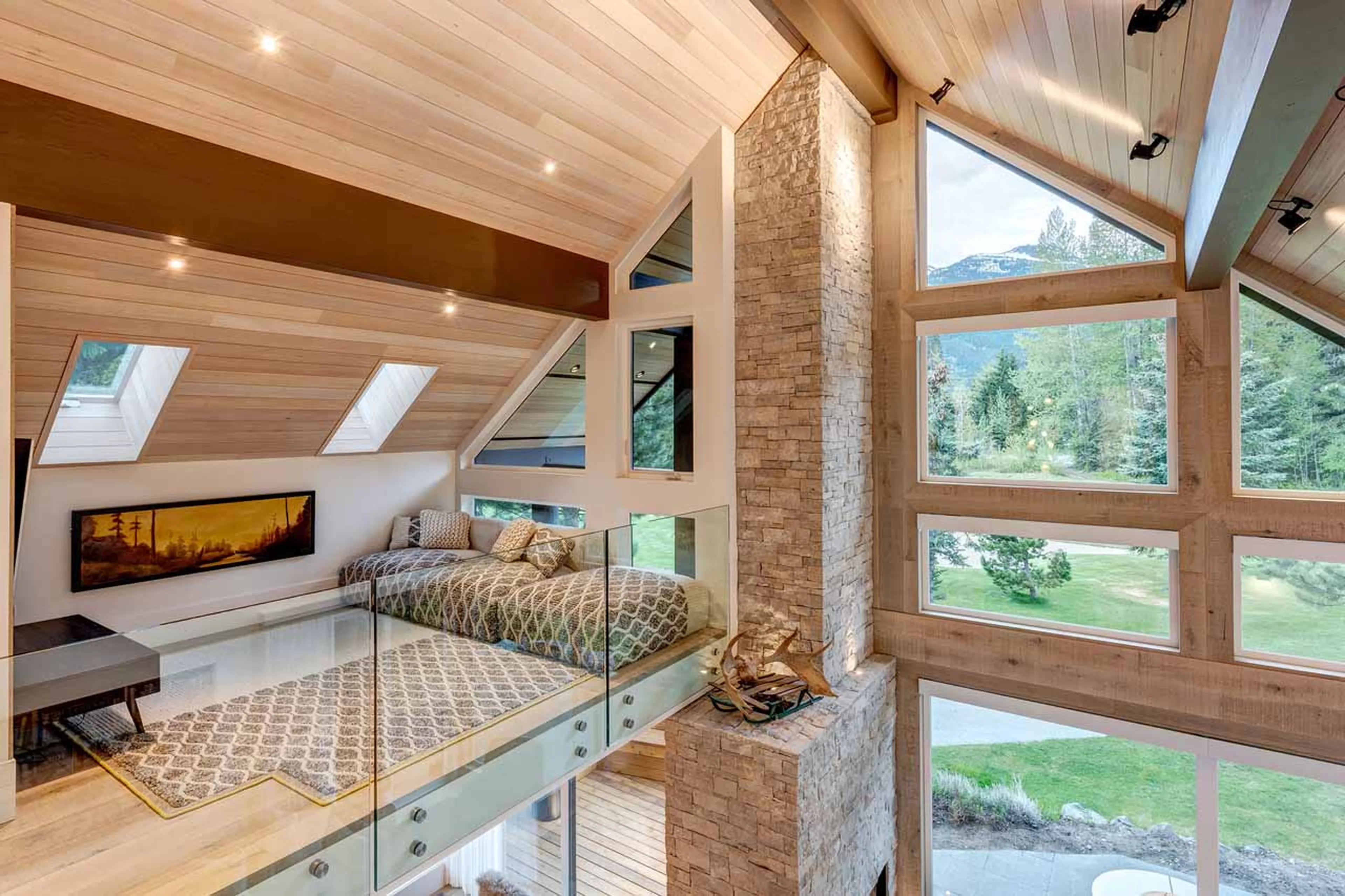Games room at Chalet Stellar Jay in Whistler
