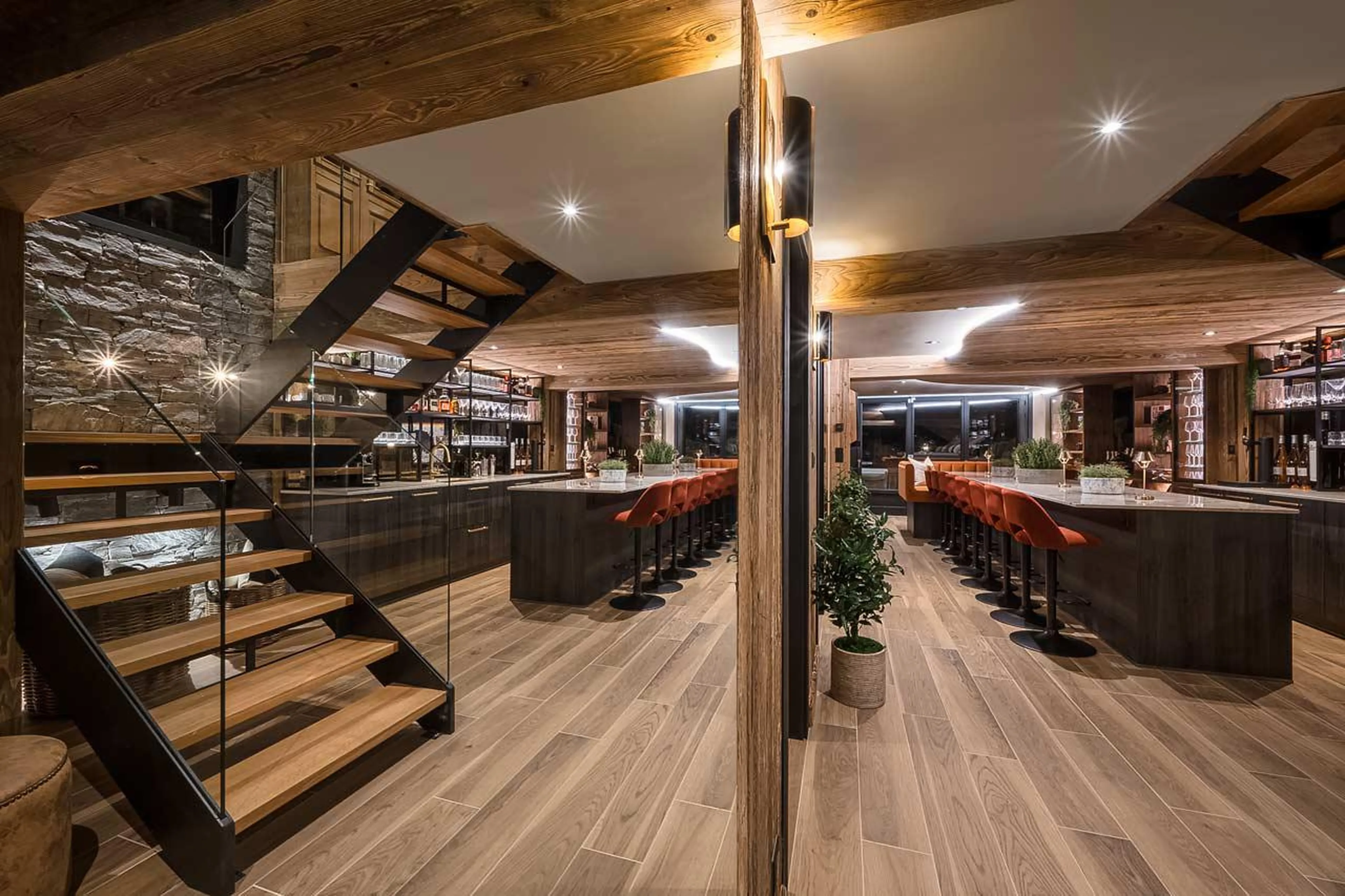 Bar at The Bungo in Morzine