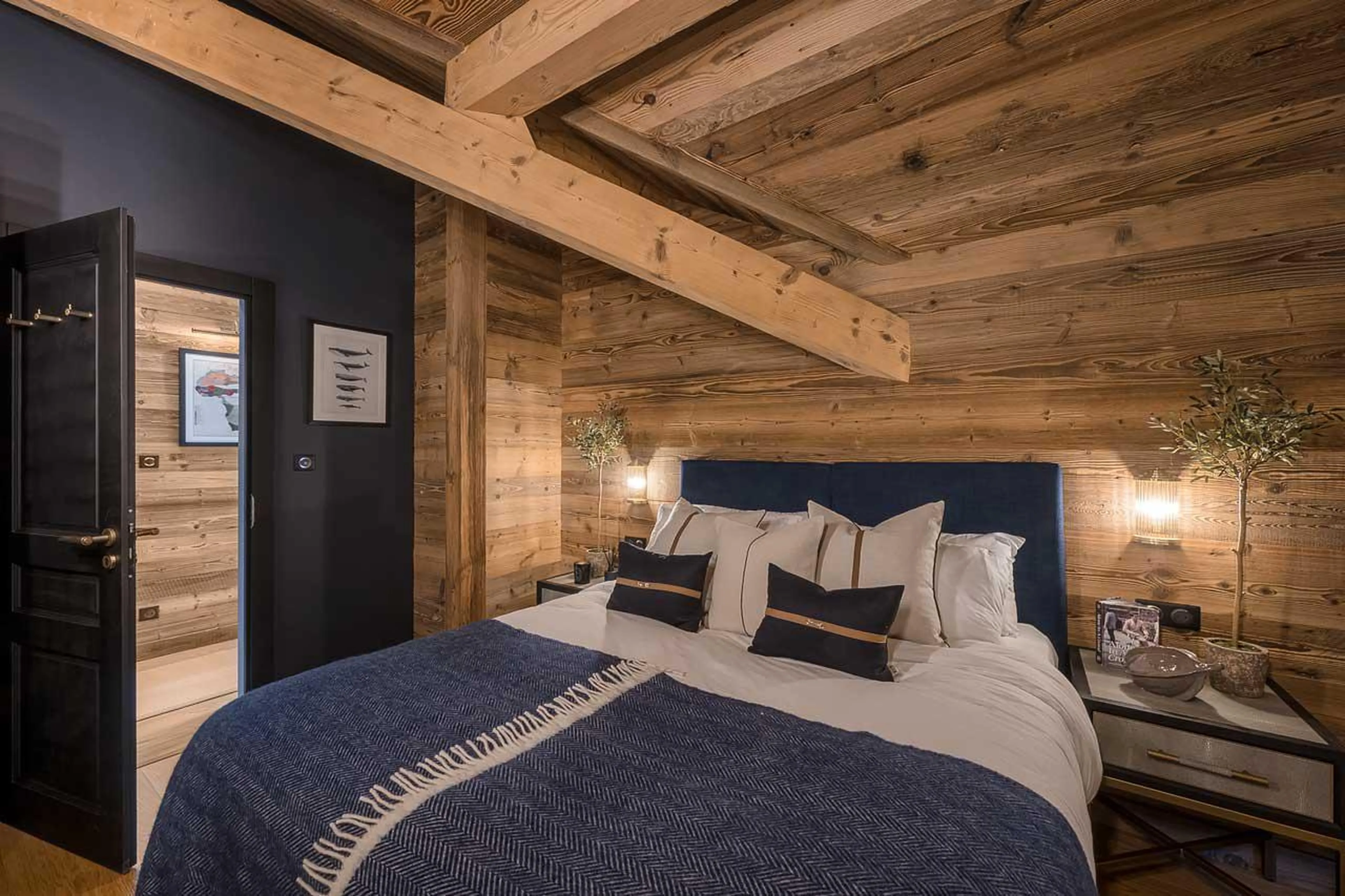 Bedroom four at The Bungo in Morzine