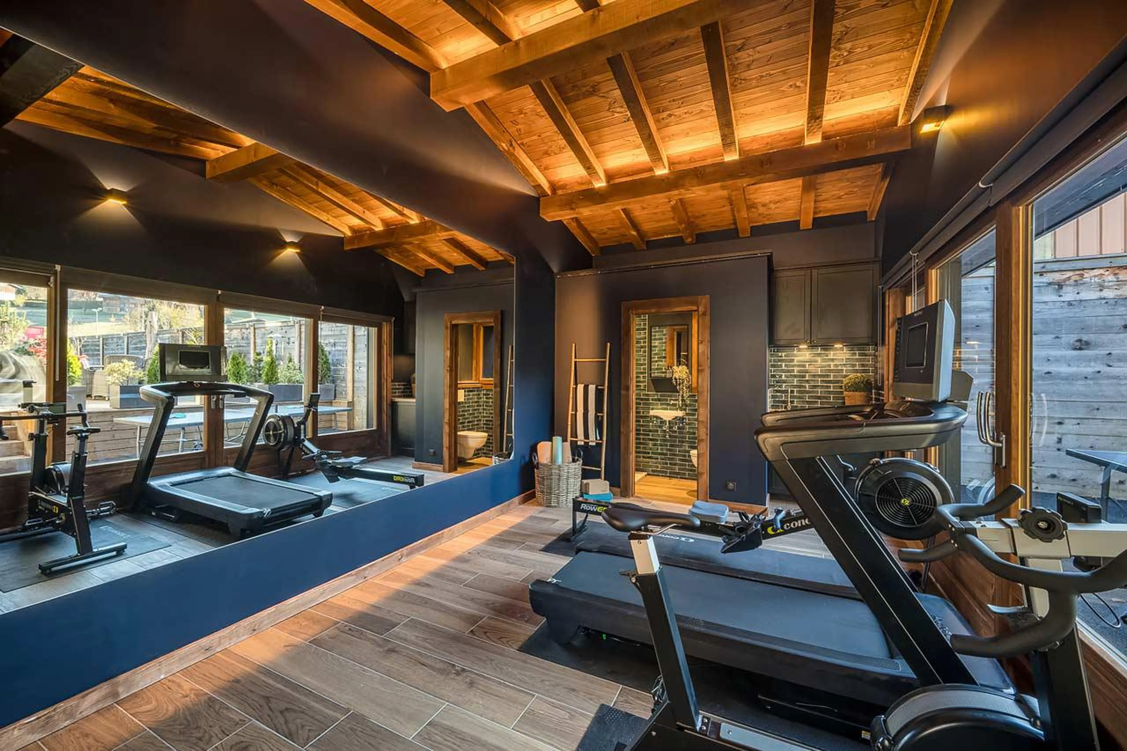 Gym at The Bungo in Morzine