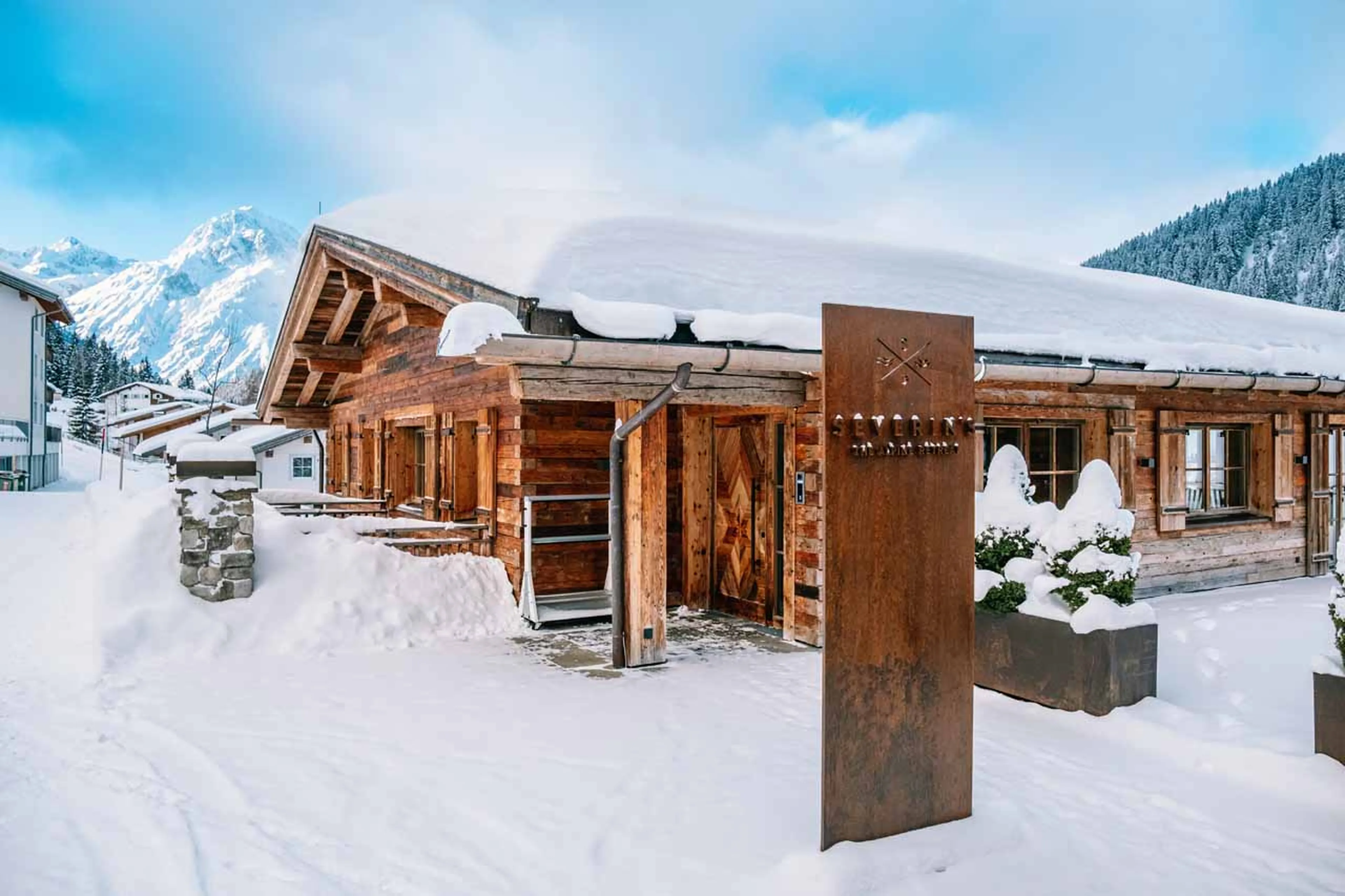 Exterior of the Residence in Lech