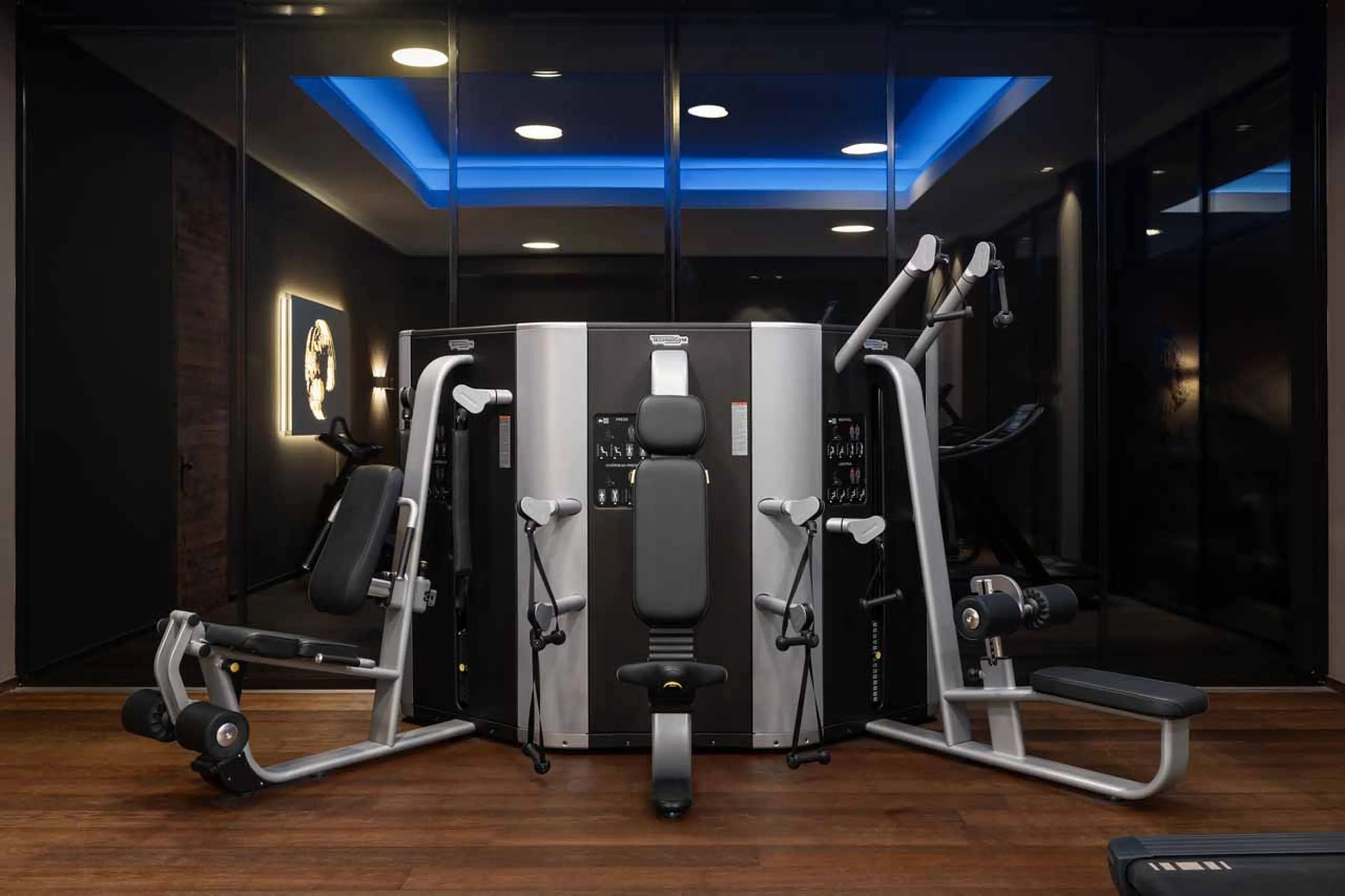 Fitness equipment at The Residence in Lech