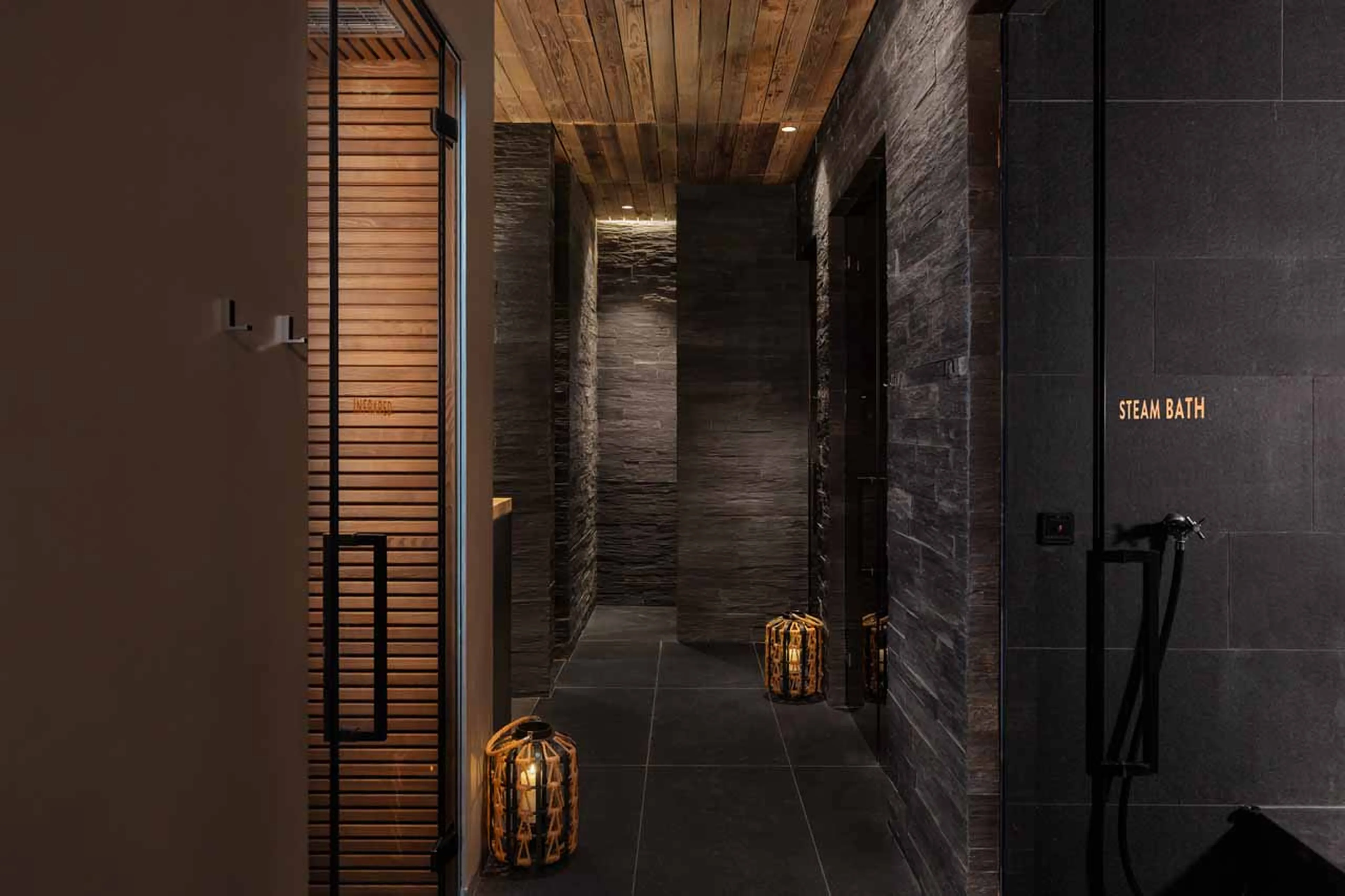 Steam bath at The Residence in Lech