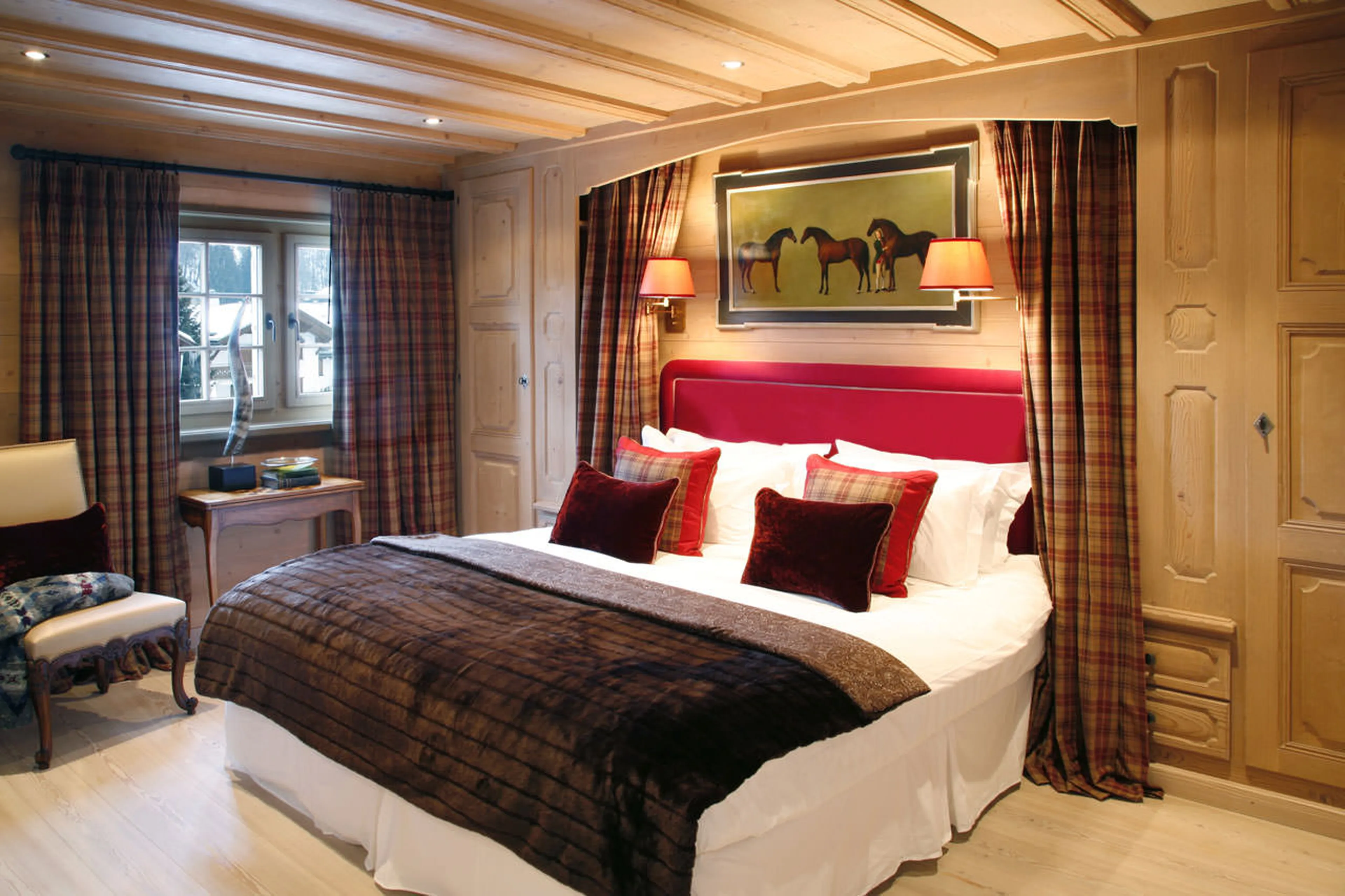 Bedroom five at  Tivoli Lodge in Davos