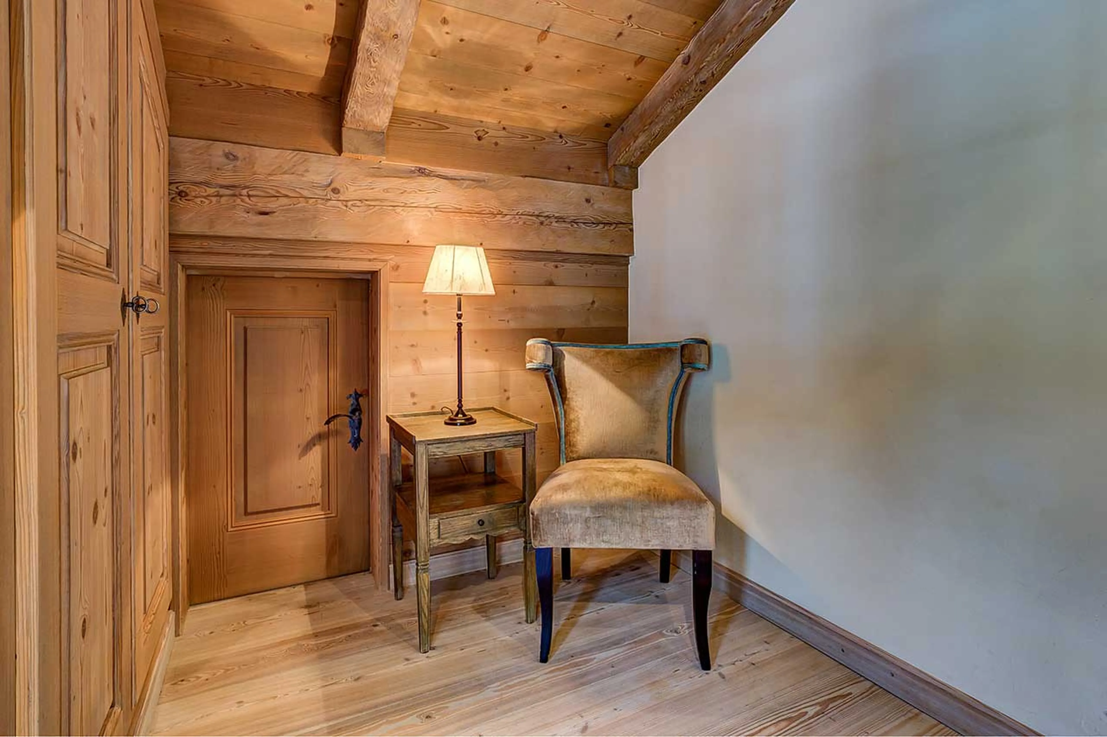 Hallway at Tivoli Lodge in Davos