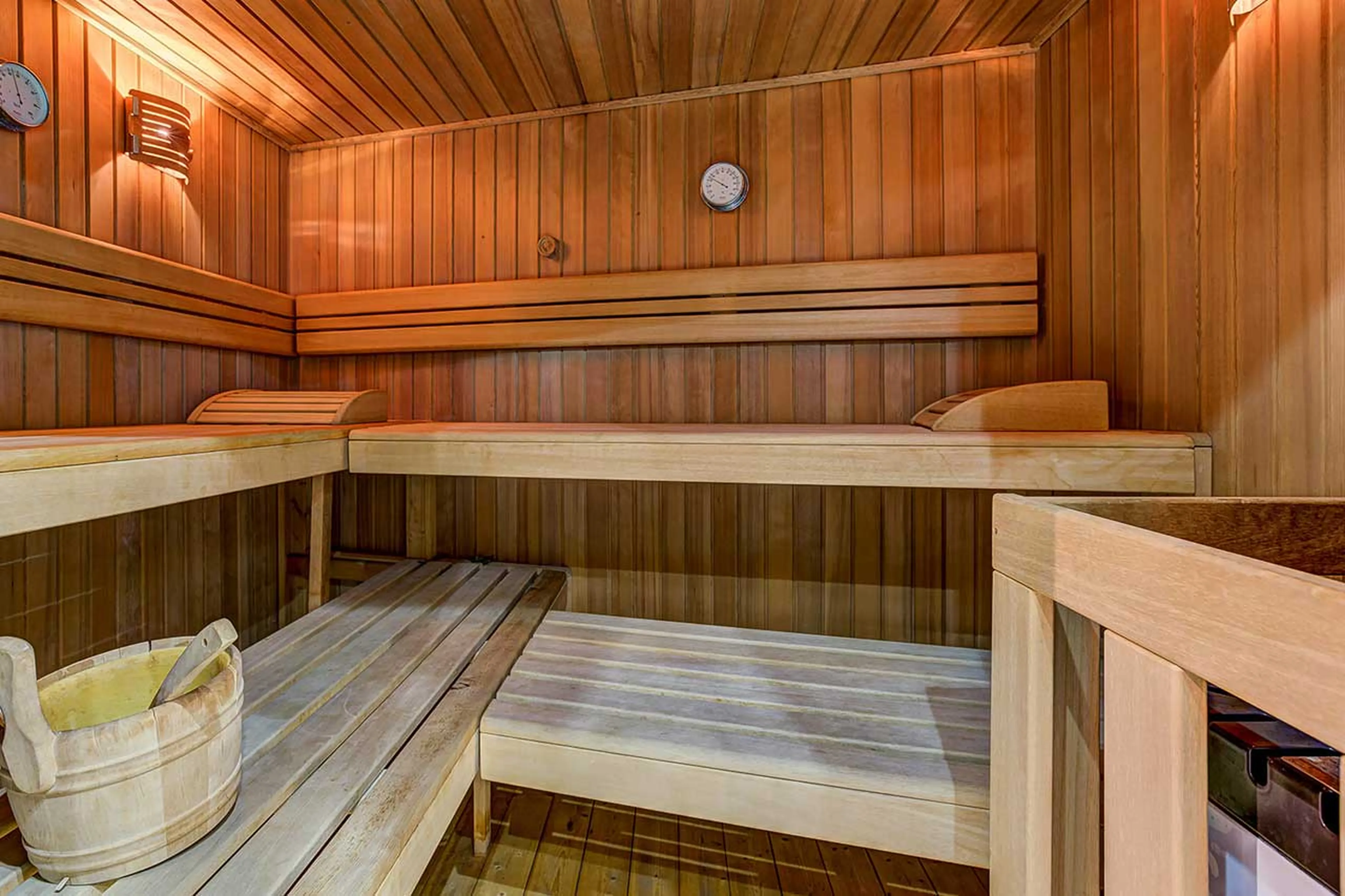 Sauna at  Tivoli Lodge in Davos
