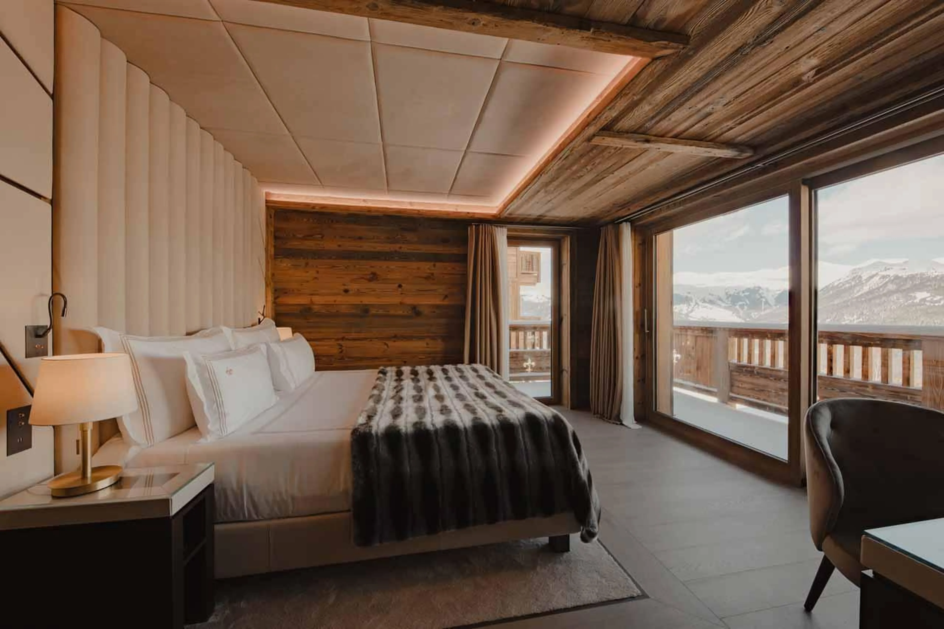 Bedroom at Ultima Courchevel Signature Residence in Courchevel 1650