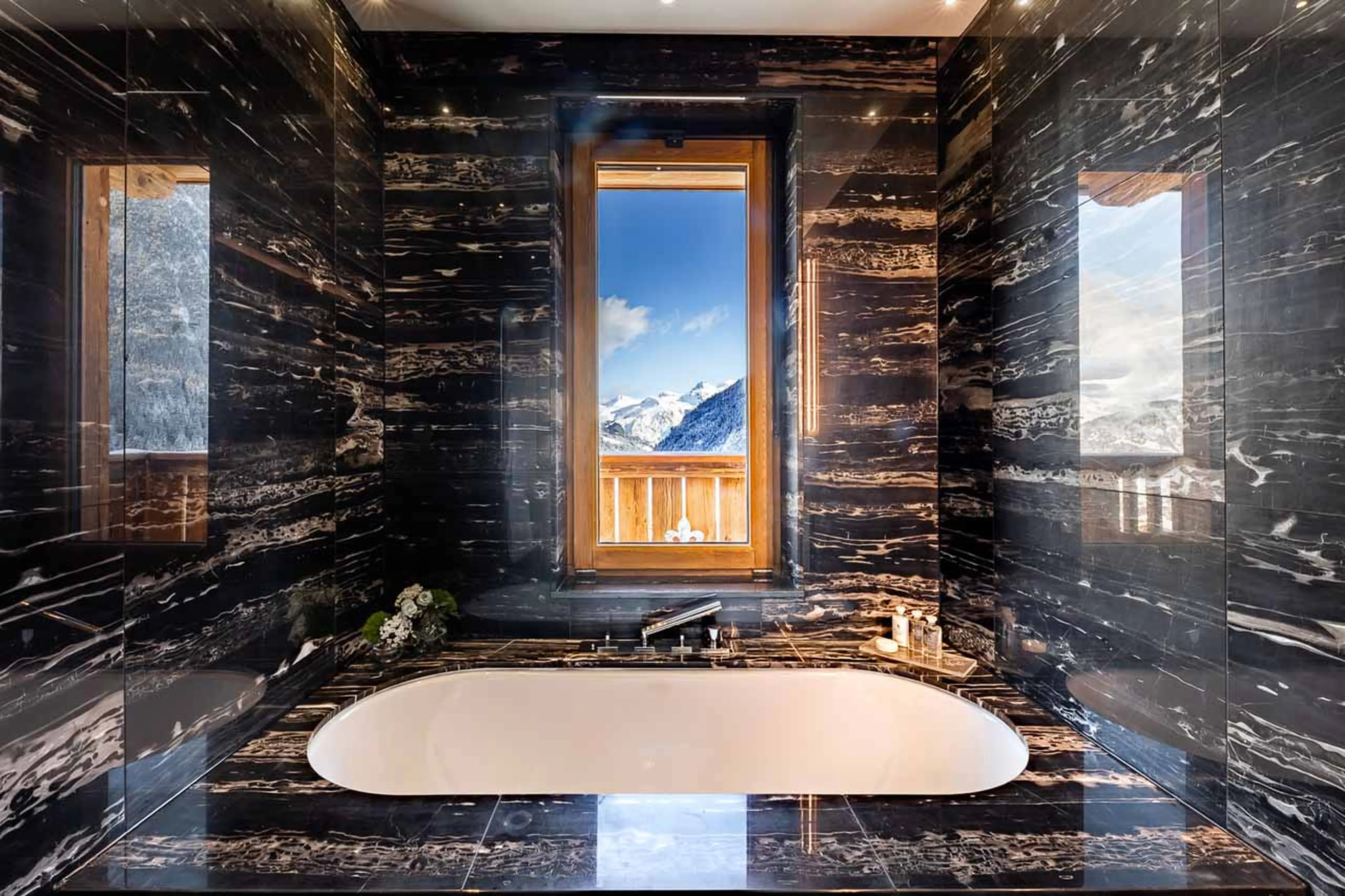 Bathtub at Ultima Courchevel Prestige in Courchevel 1650