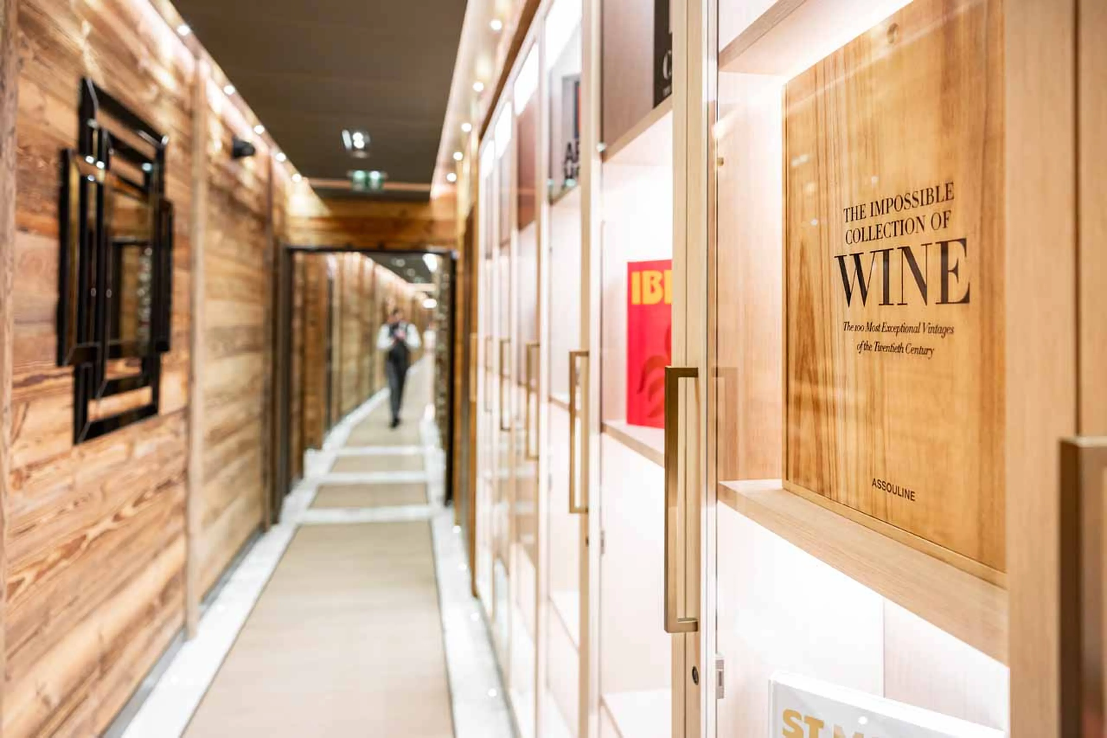 Walkway to ski room at Ultima Courchevel Prestige in Courchevel 1650