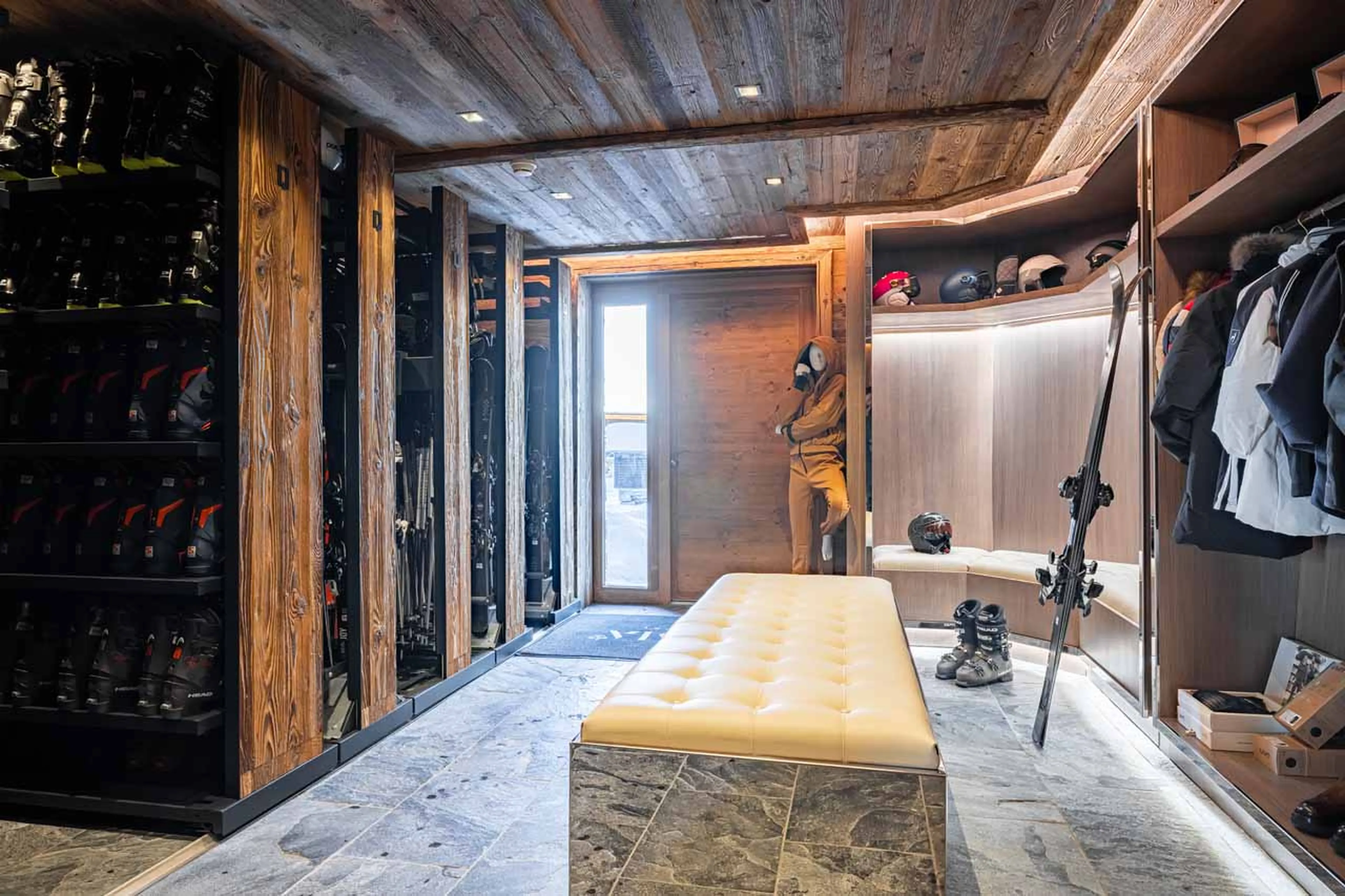 Ski room at Ultima Courchevel Belvedere in Courchevel 1650