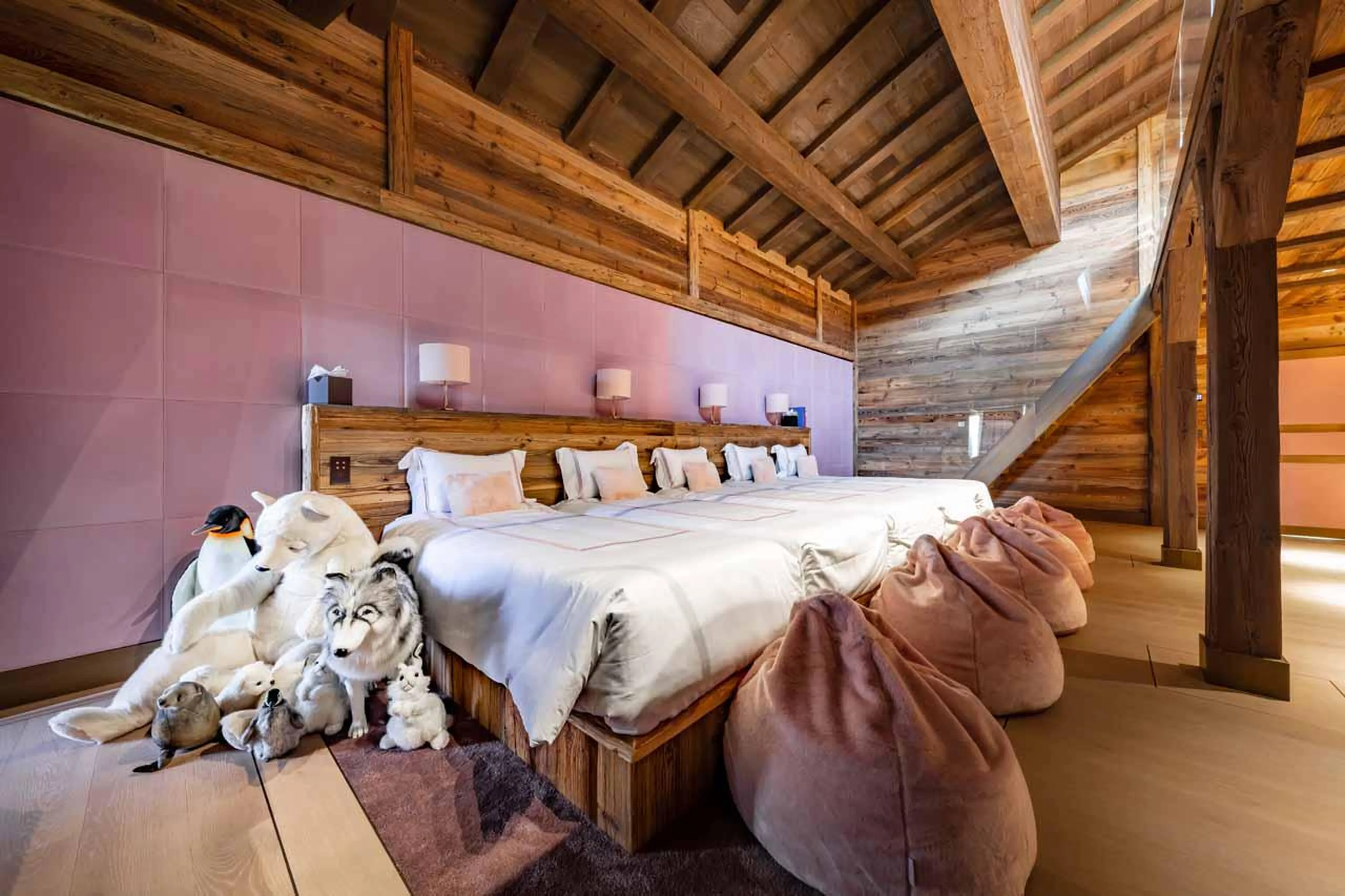 Girls dormitory at Ultima Crans Montana 2