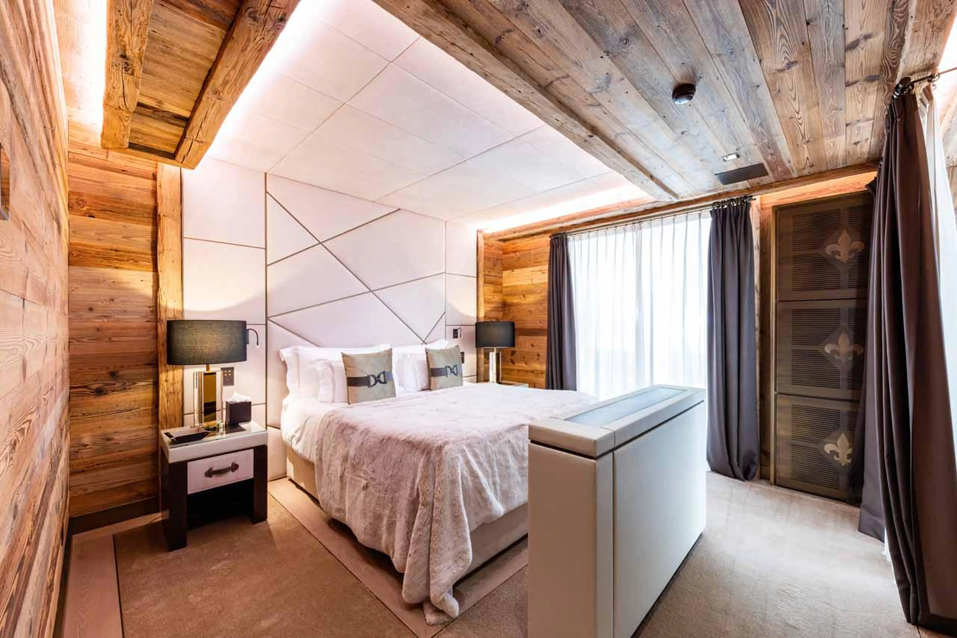 Bedroom six at Ultima Crans Montana 2