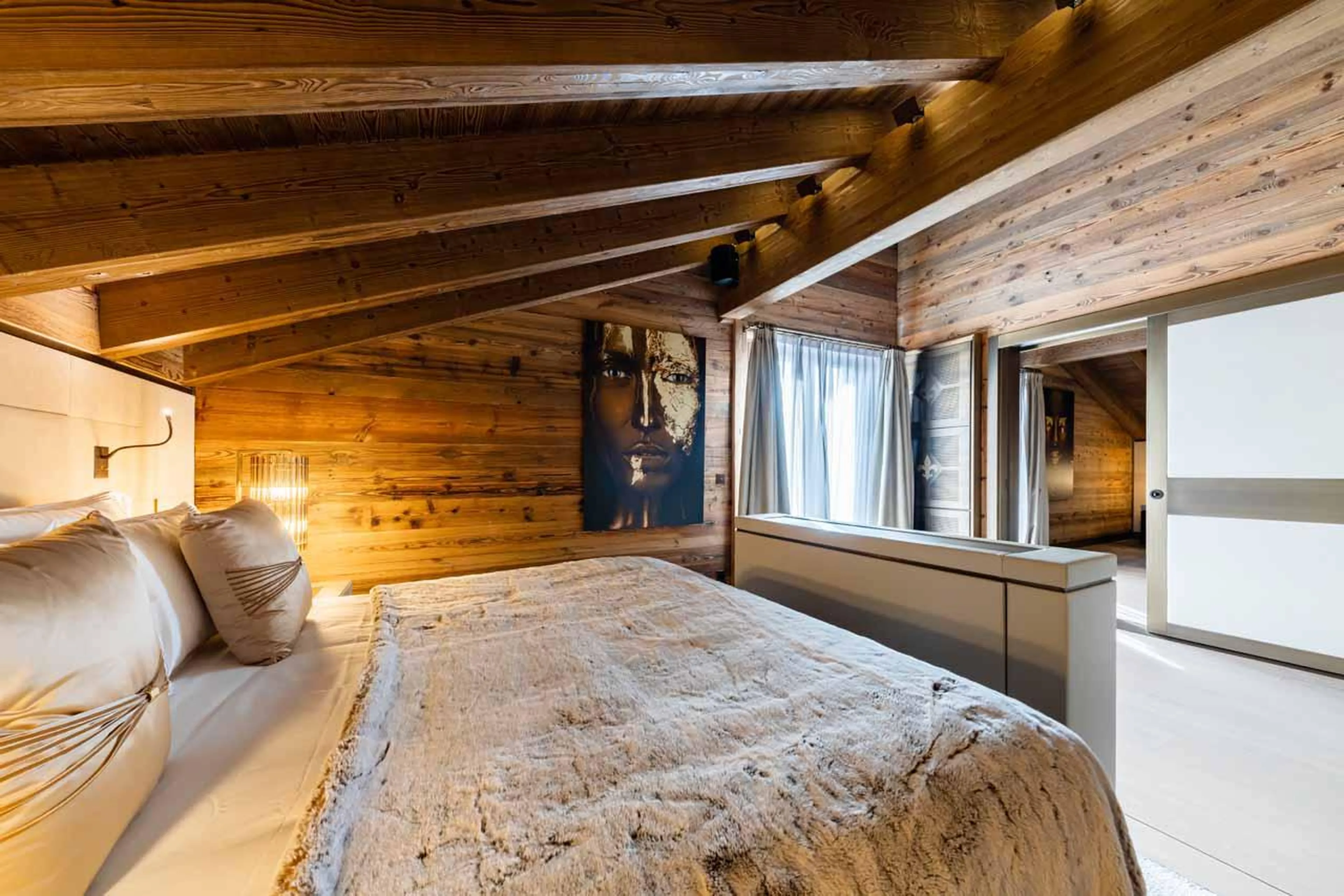 Bedroom eight at Ultima Crans Montana 2