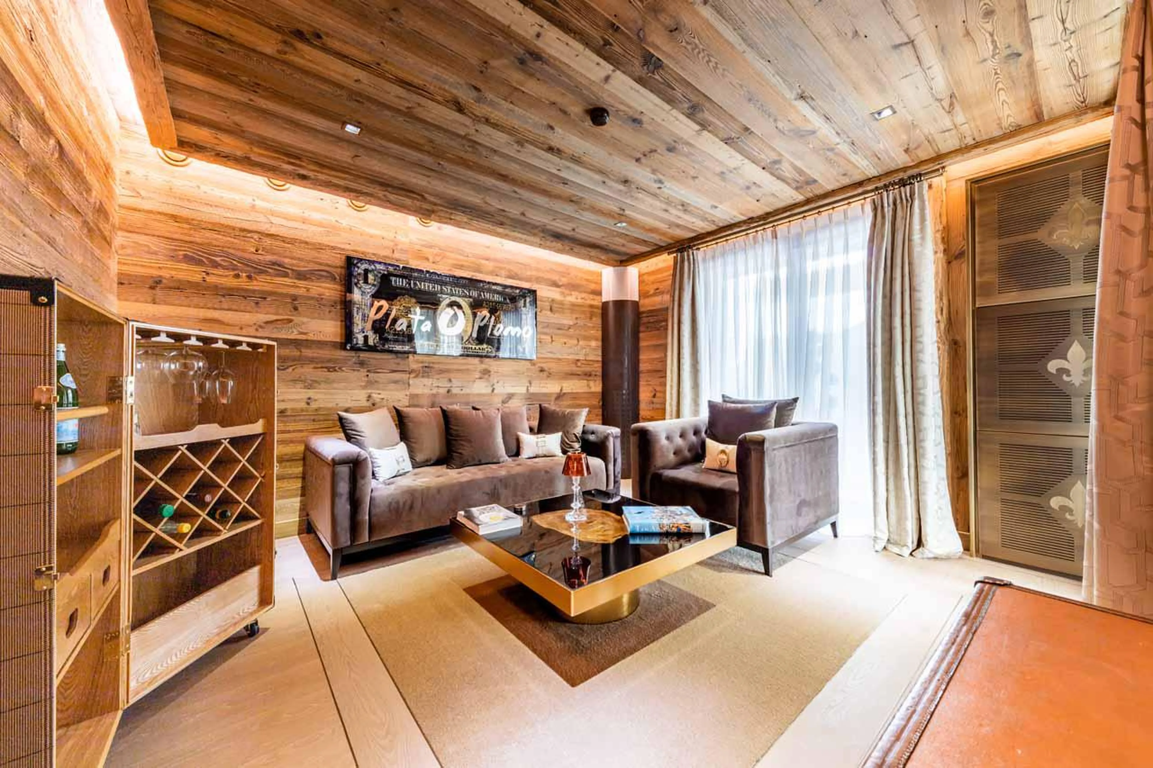 Cigar room at Ultima Crans Montana 2
