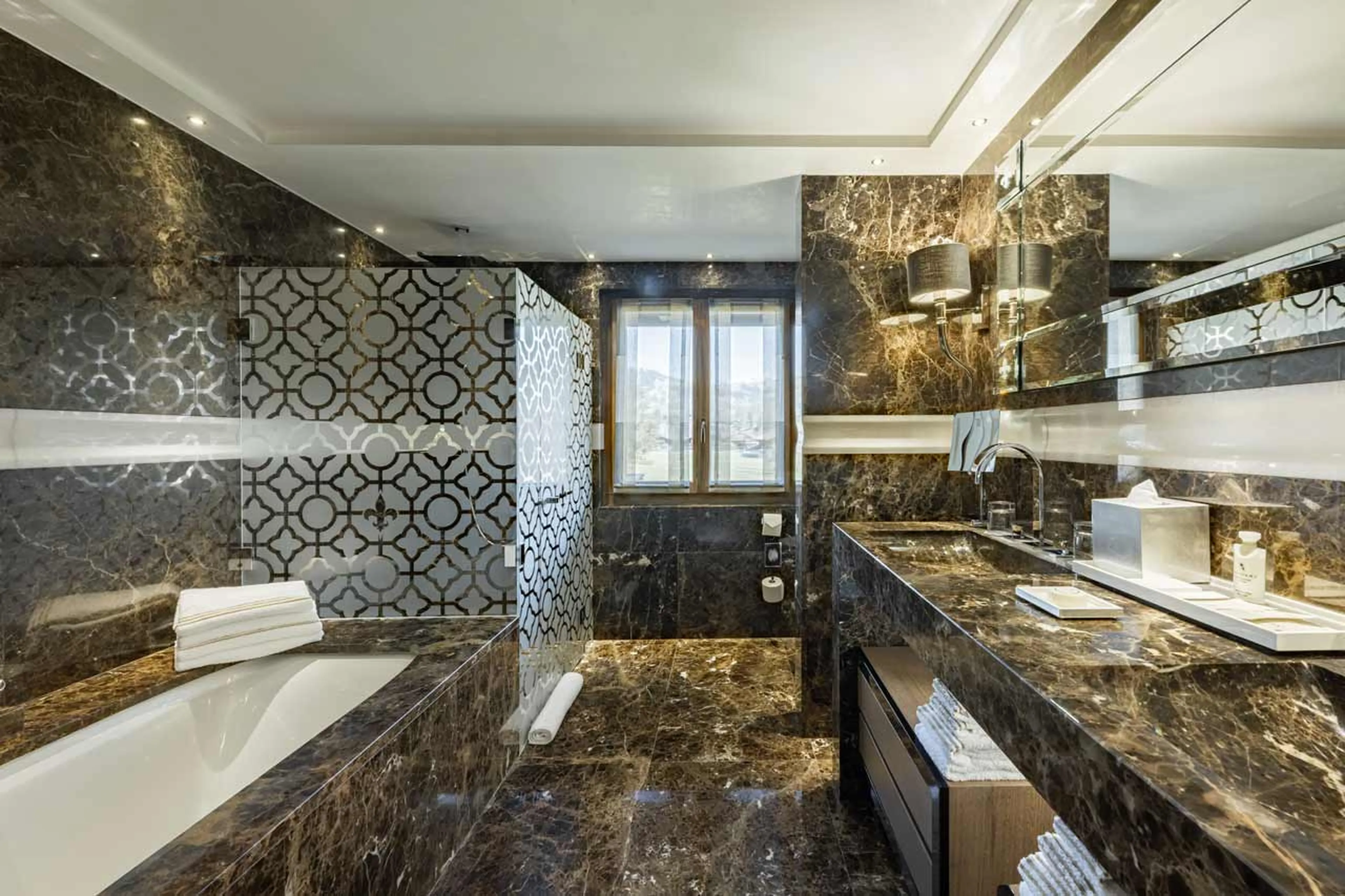 Bathroom two at Ultima Gstaad 3BR Residence in Gstaad