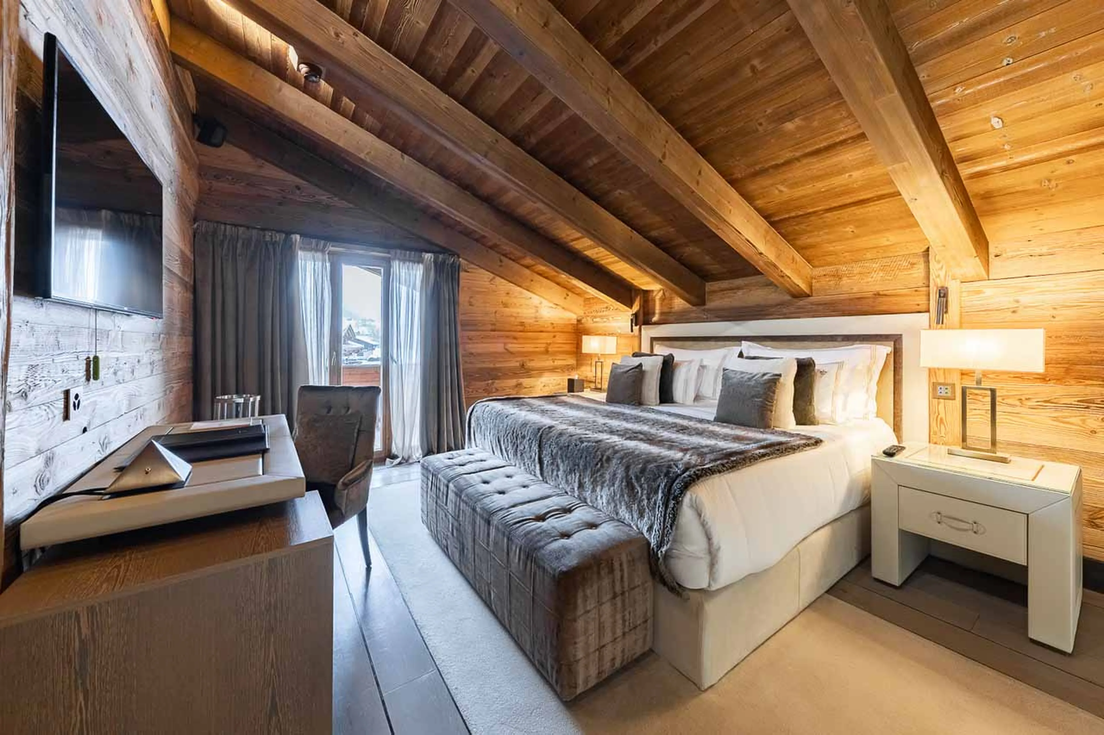 Bedroom in Royal Residence at Residence at Ultima Gstaad