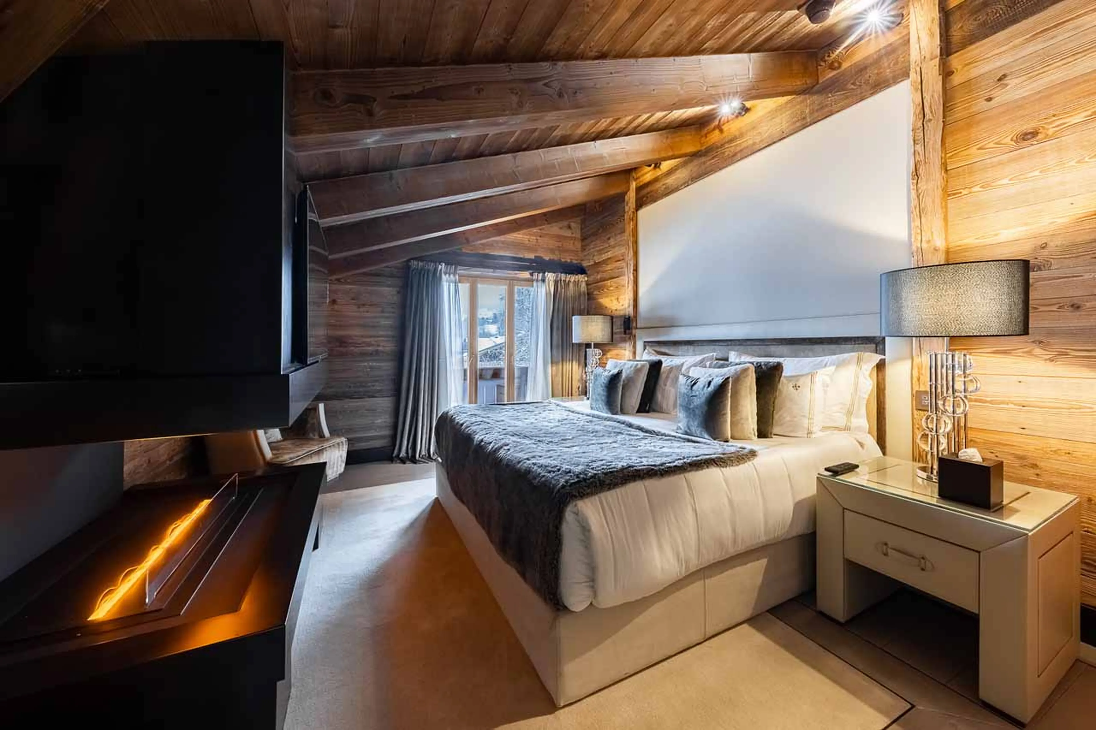 Bedroom two at Ultima Gstaad Royal Residence in Gstaad
