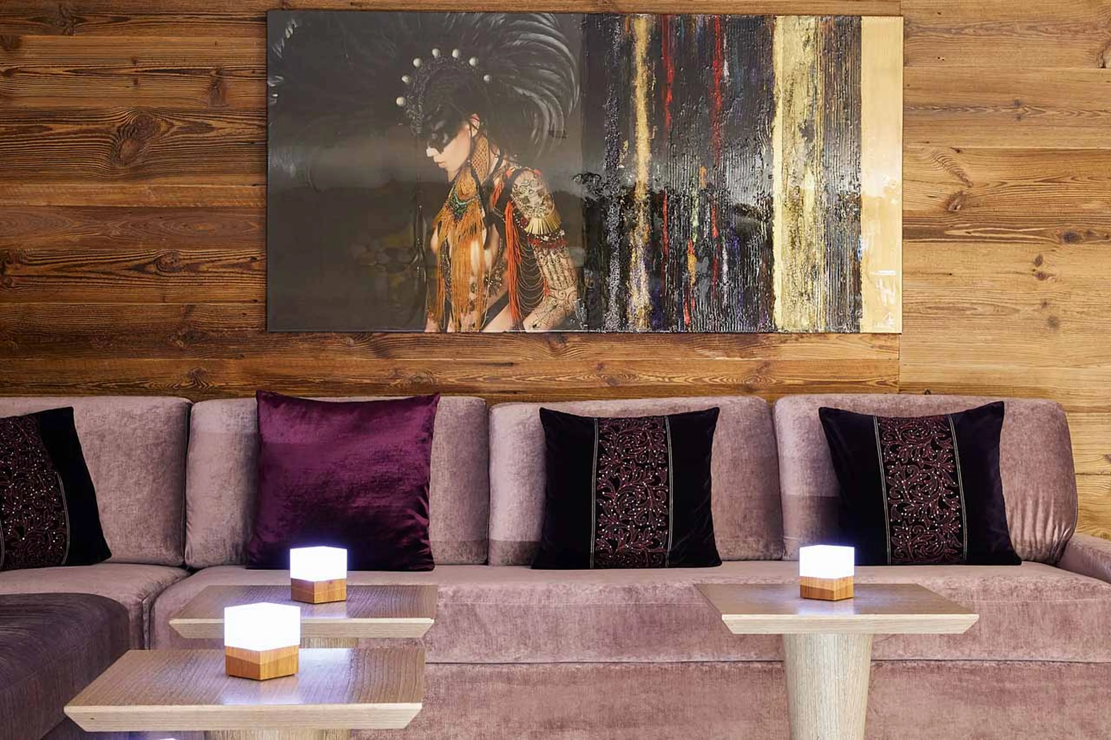 Shisha bar at Ultima Gstaad 4BR Residence in Gstaad