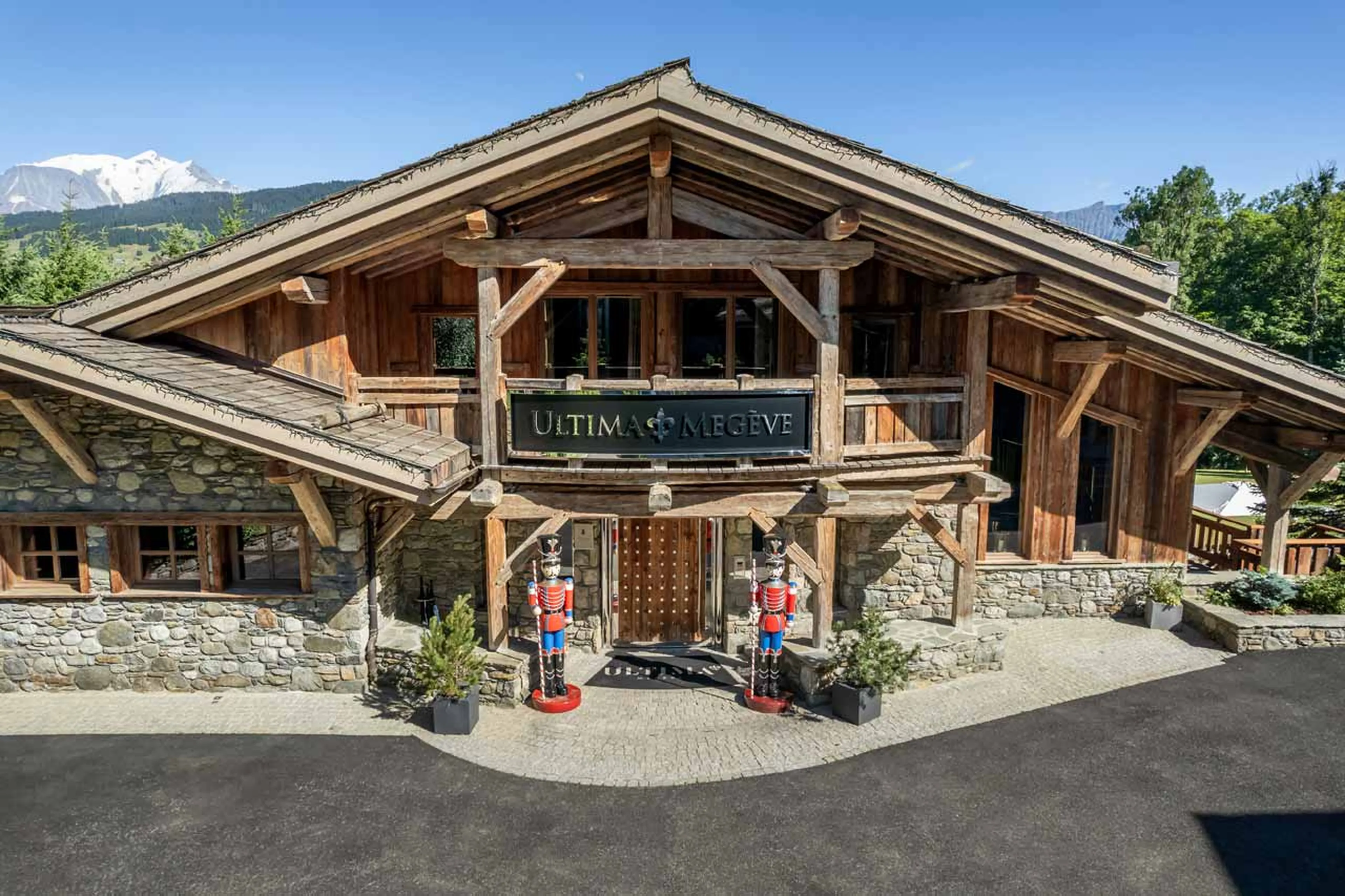 Outside Ultima Megeve