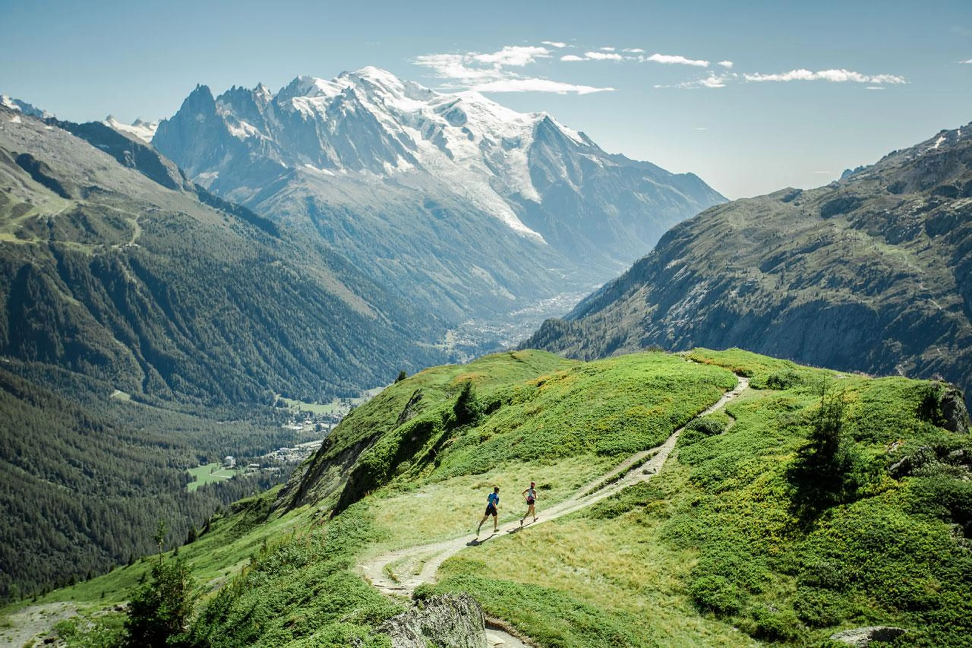 Summer holidays in the Alps