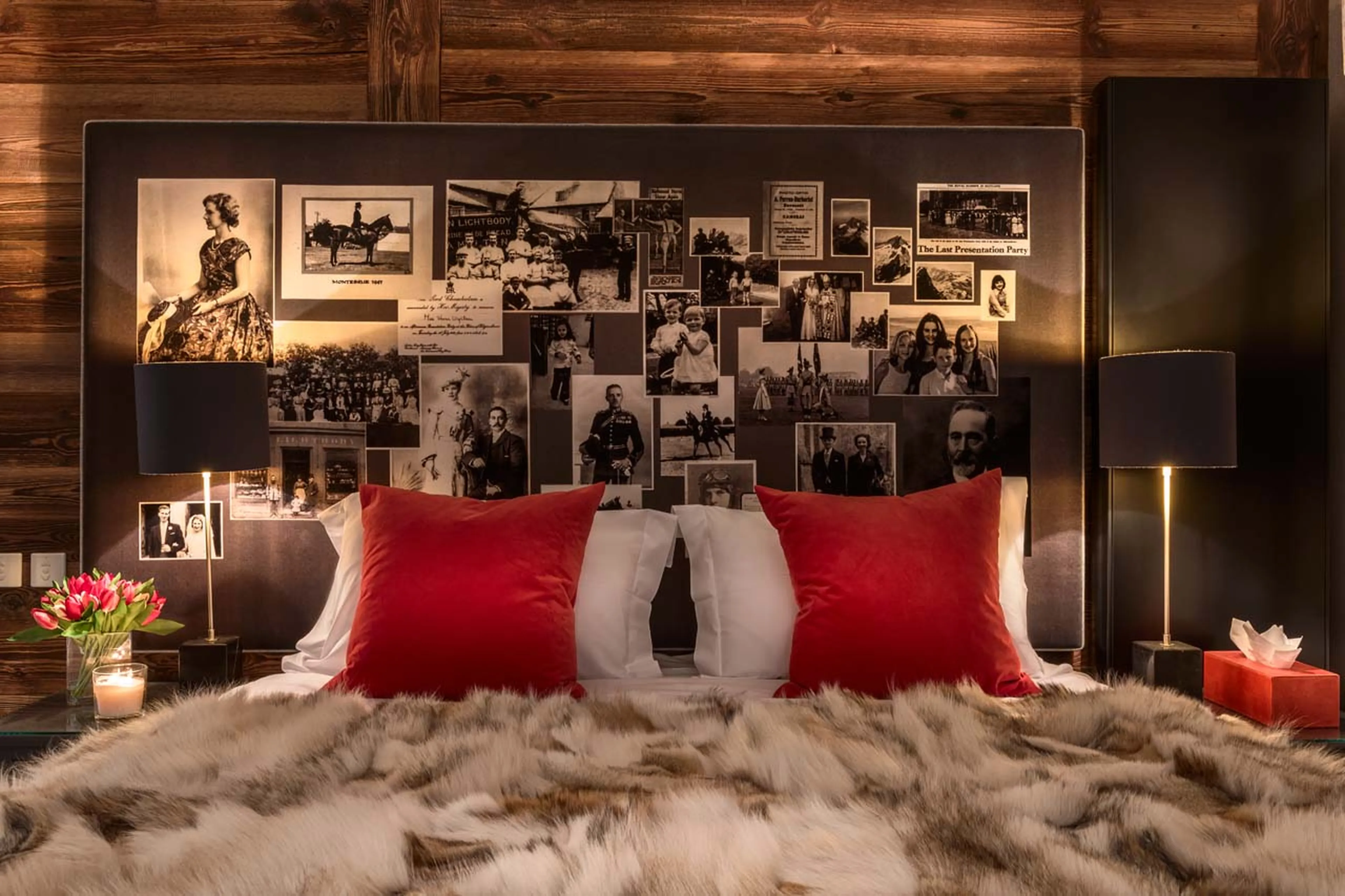 Another bespoke headboard at Apartment Urban Corniche in Les Gets