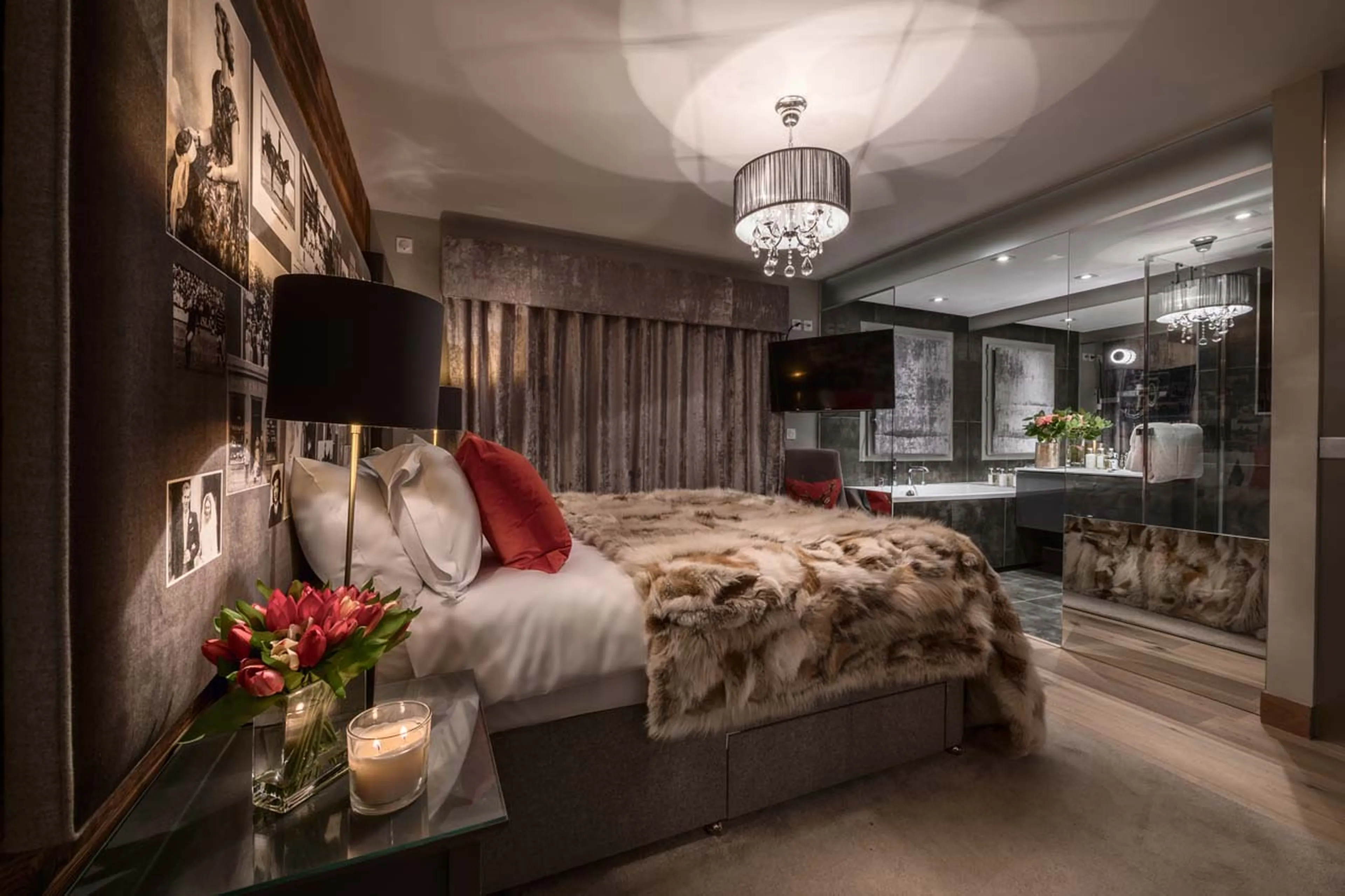 Bedroom three at Apartment Urban Corniche in Les Gets