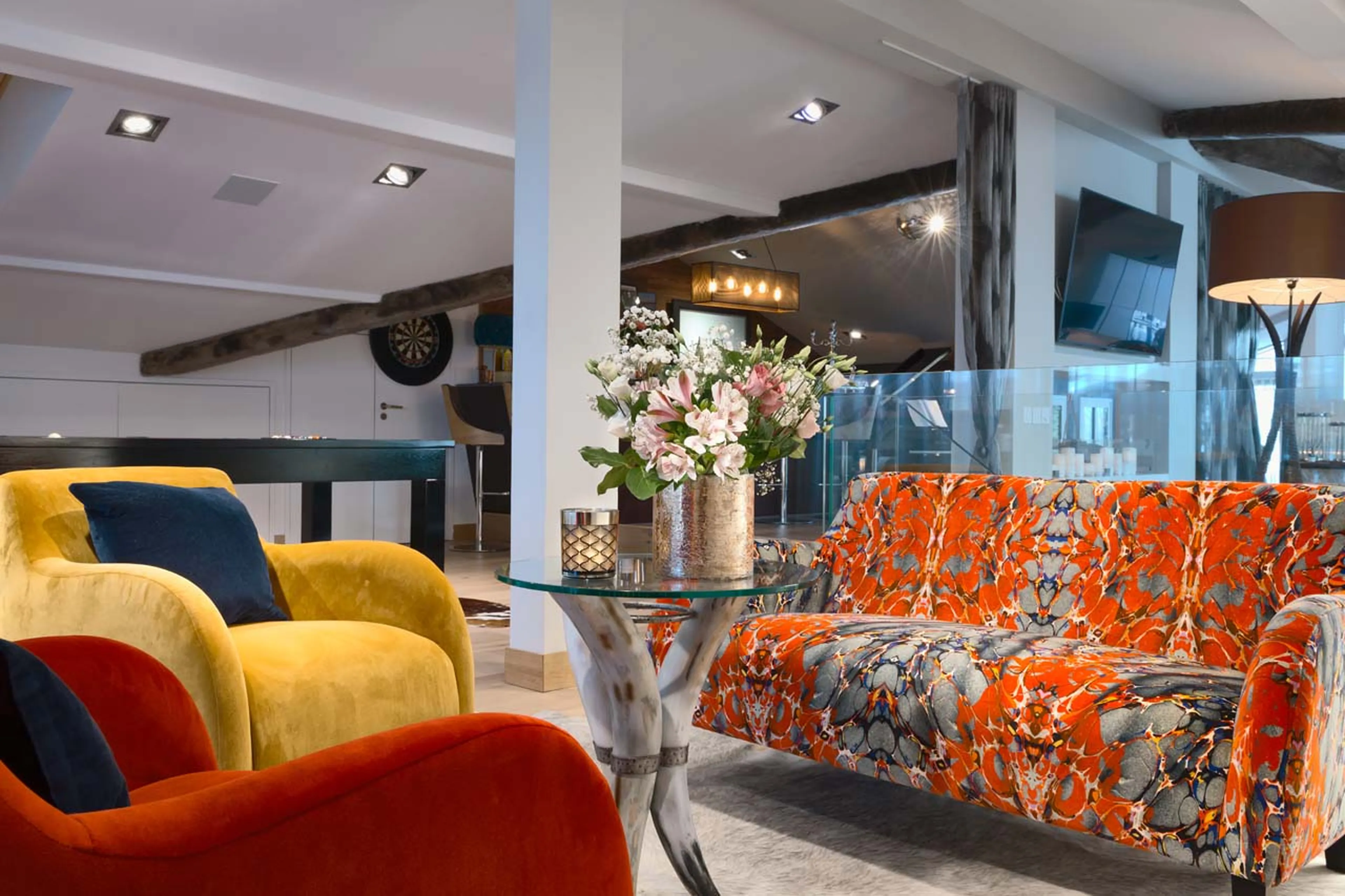 Games area ta Apartment Urbane Corniche in Les Gets