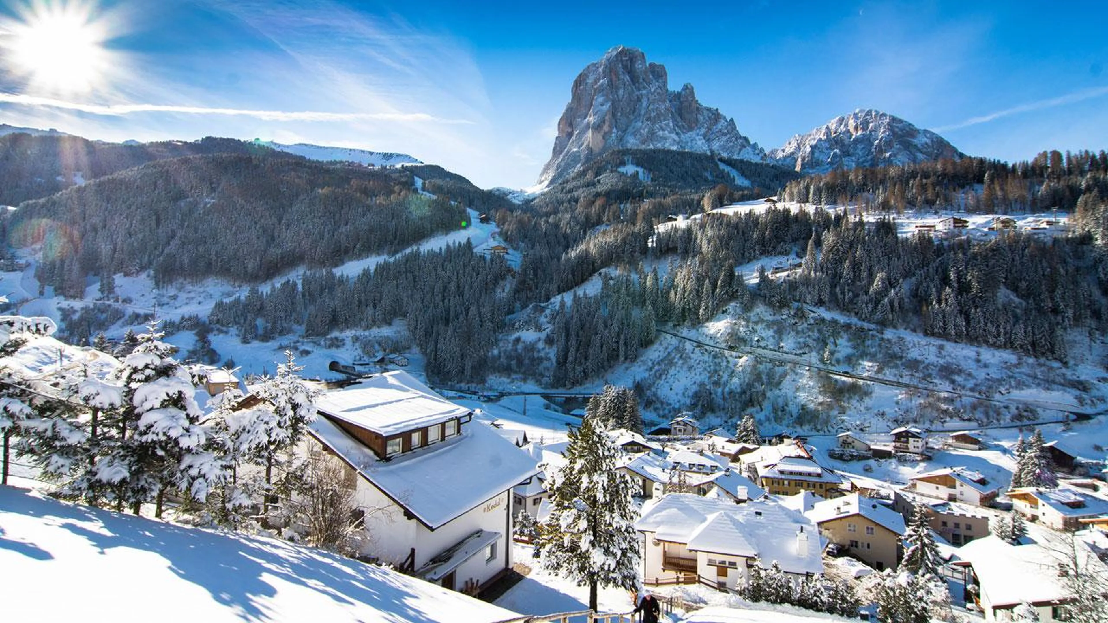Val Gardena in the Dolomites