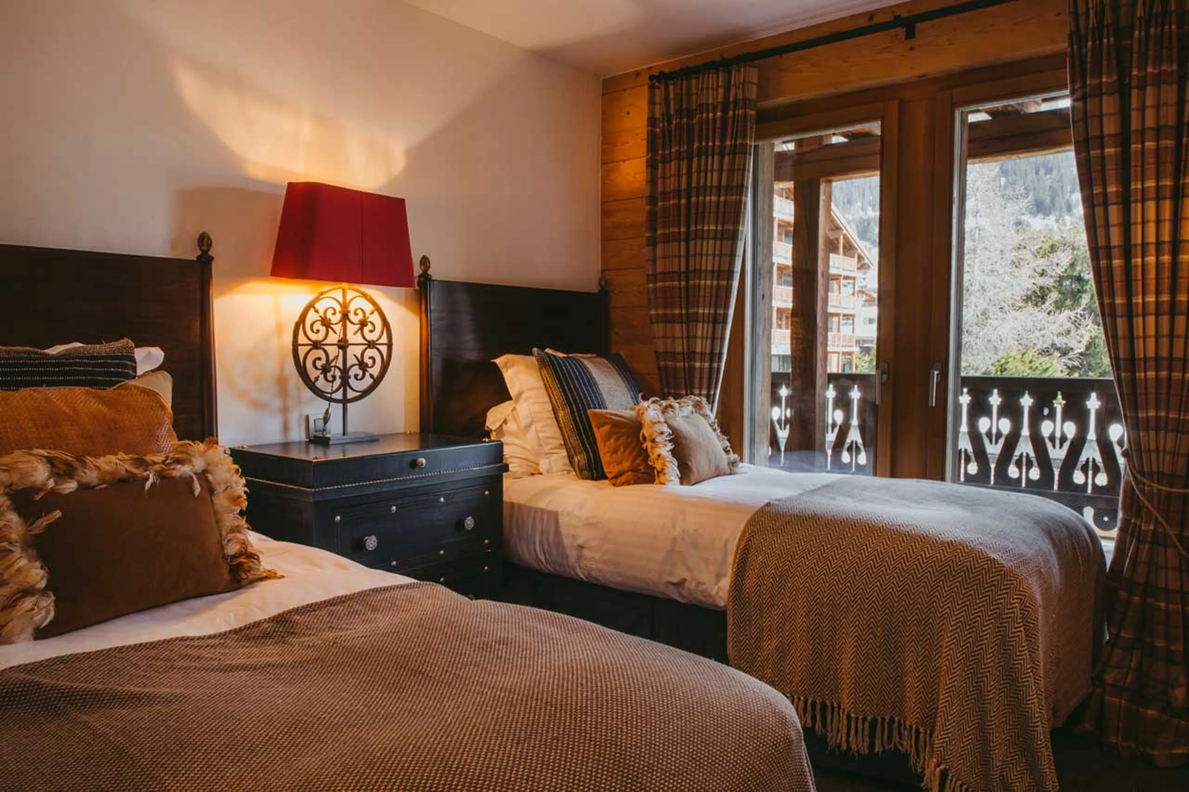 Bedroom three at Valentine 211 in Verbier