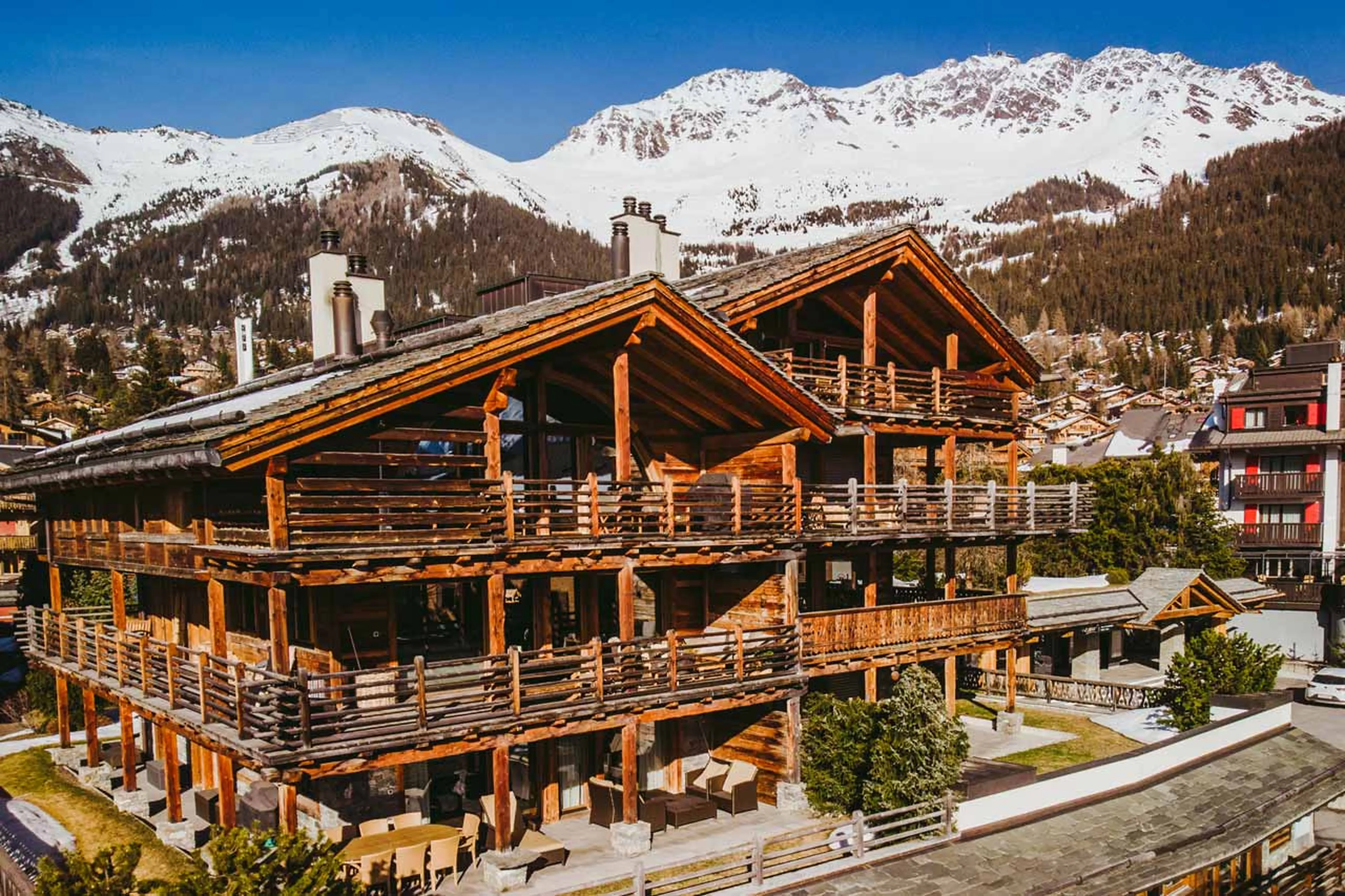 Exterior of Valentine 211 in Verbier