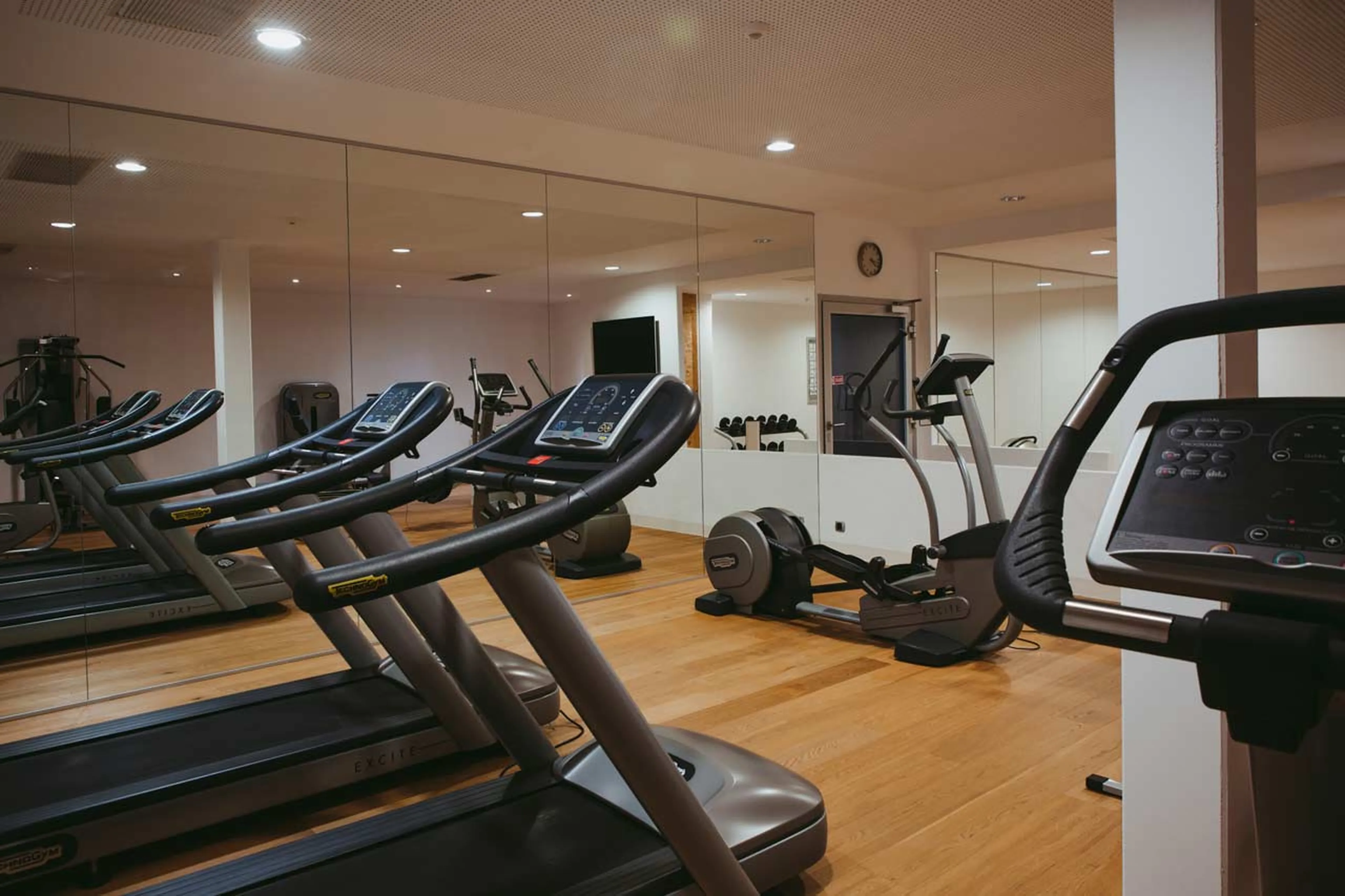 Shared gym at Valentine 211 in Verbier