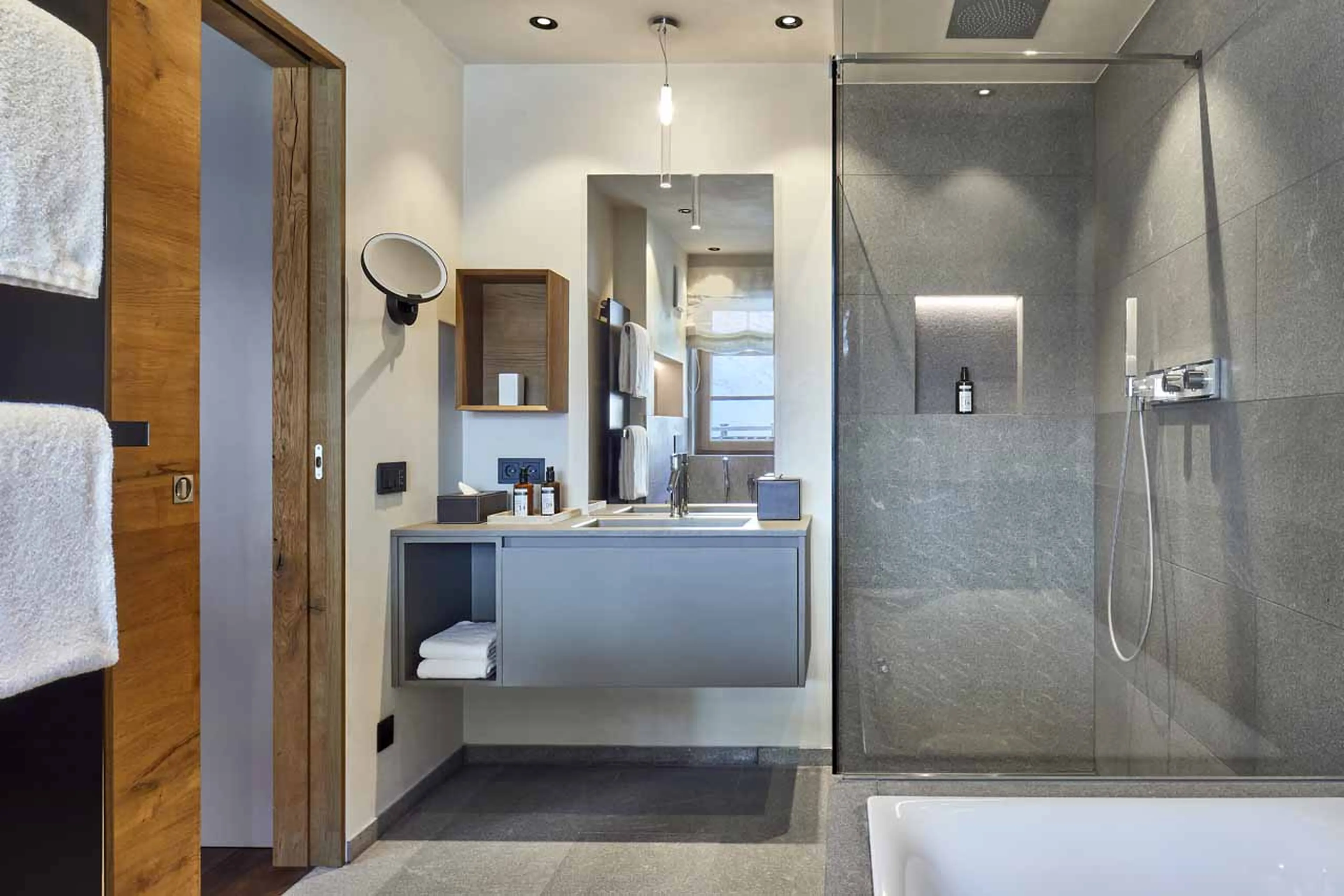 Bathroom three at Villa al Sole 204 in Alta Badia